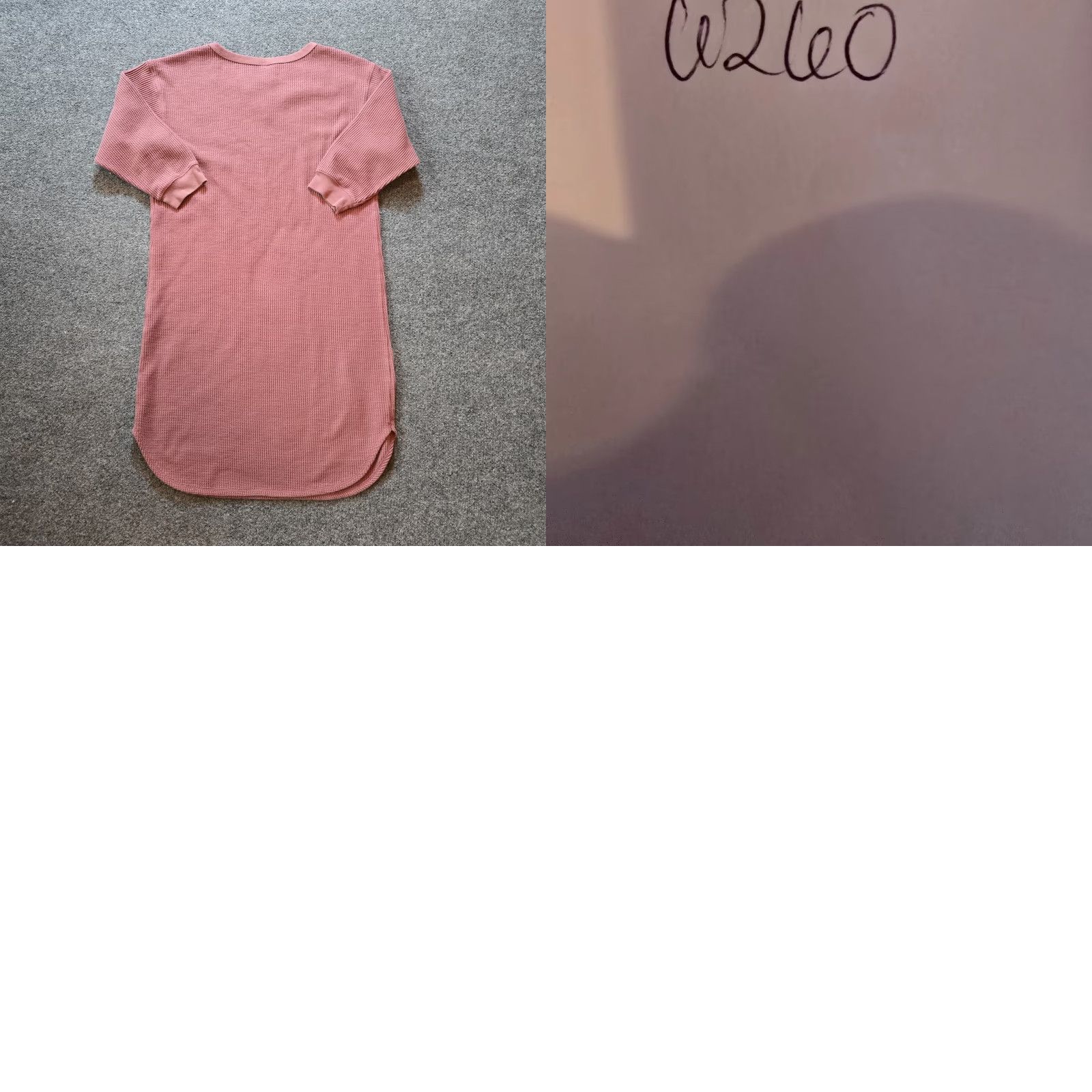 Uniqlo Uniqlo Dress Shirt Dress Womens Size S Pink Thermal Waffle Knit Basic Capsule Casual Shirt Dress Women Pink Thermal Waffle Knit Capas… Size S / US 4 / IT 40 - 8 Thumbnail