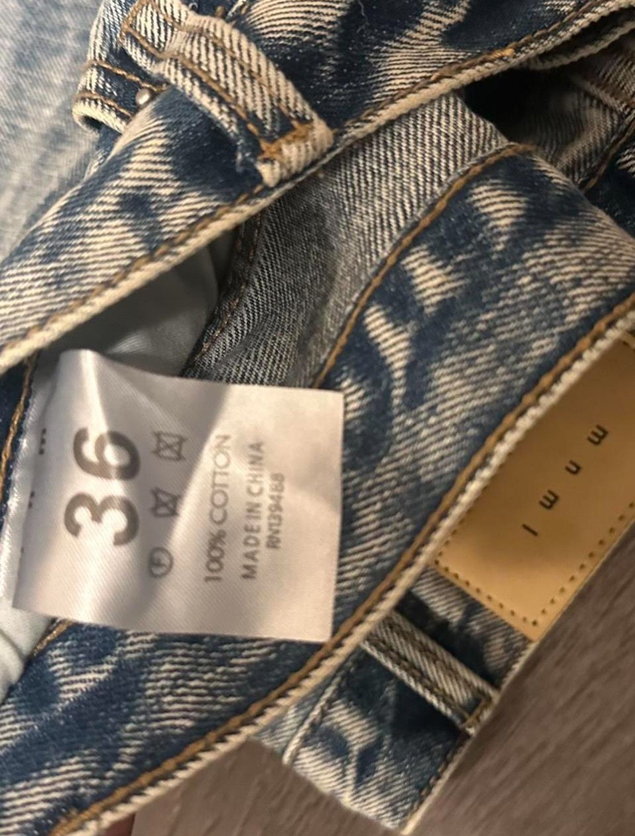 MNML MNML B455 FLARE DENIM BLUE Size US 36 / EU 52 - 5 Thumbnail