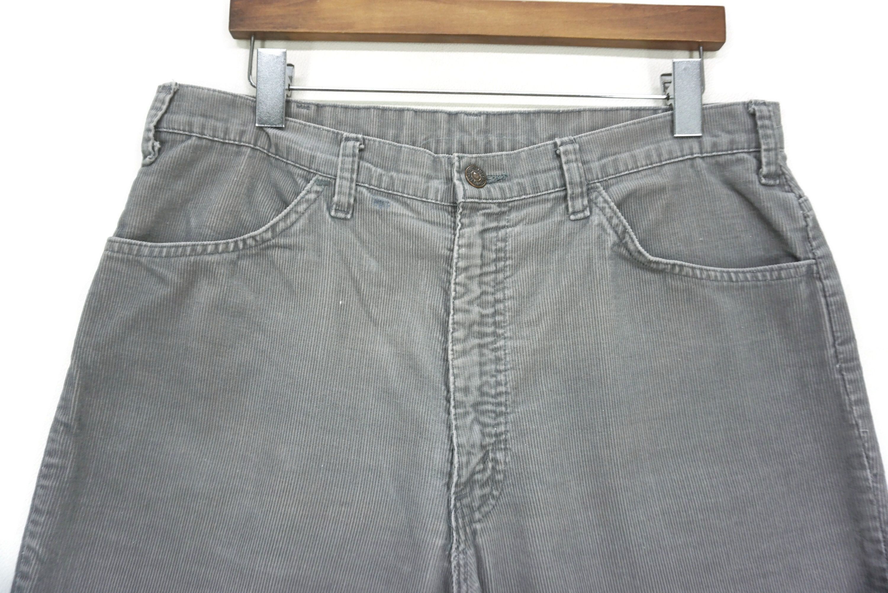 Levi's Vintage Levis 648 Pants Size W35xL31 60s 70s White Tab Flare Size US 35 - 3 Thumbnail