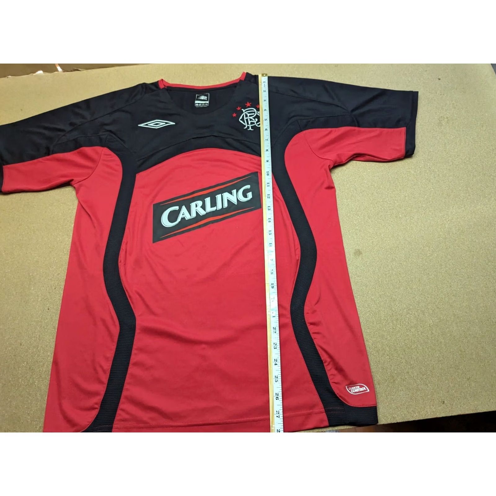 Umbro Umbro Rangers FC Scotland Training Jersey Mens Size M Adult Trikot Carling Size US M / EU 48-50 / 2 - 5 Thumbnail