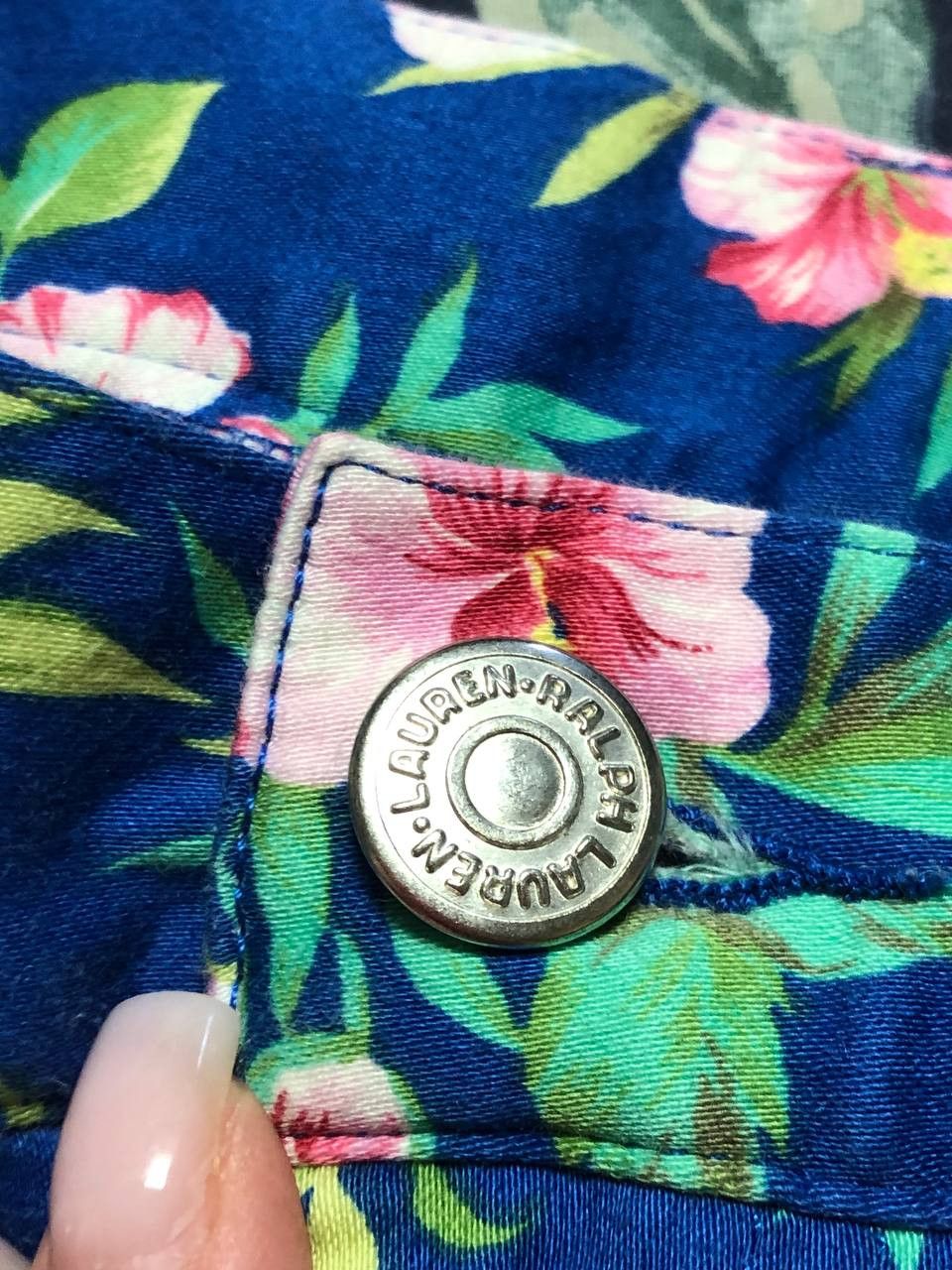 Polo Ralph Lauren Lauren Ralph Lauren Women's Floral Ankle Crop Pants Size 30" / US 8 / IT 44 - 10 Thumbnail