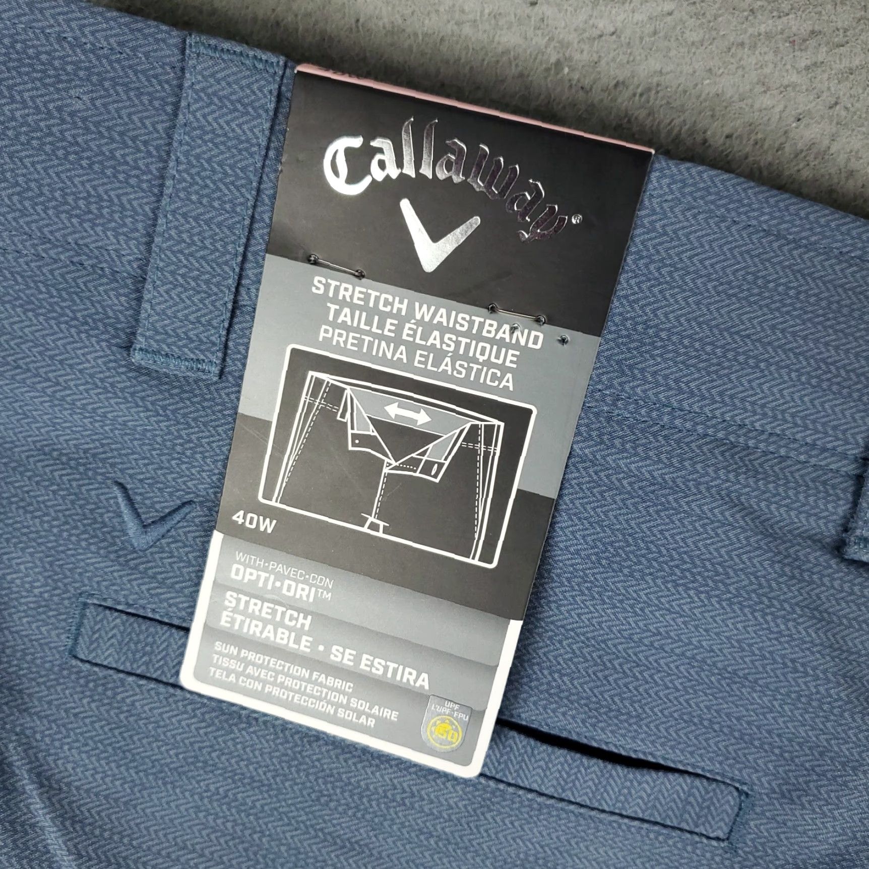 Callaway Callaway Shorts Mens Waist Size 40 Blue Chino Flat Front Casual Modern Classic Sports Shorts Size US 40 / EU 56 - 6 Thumbnail