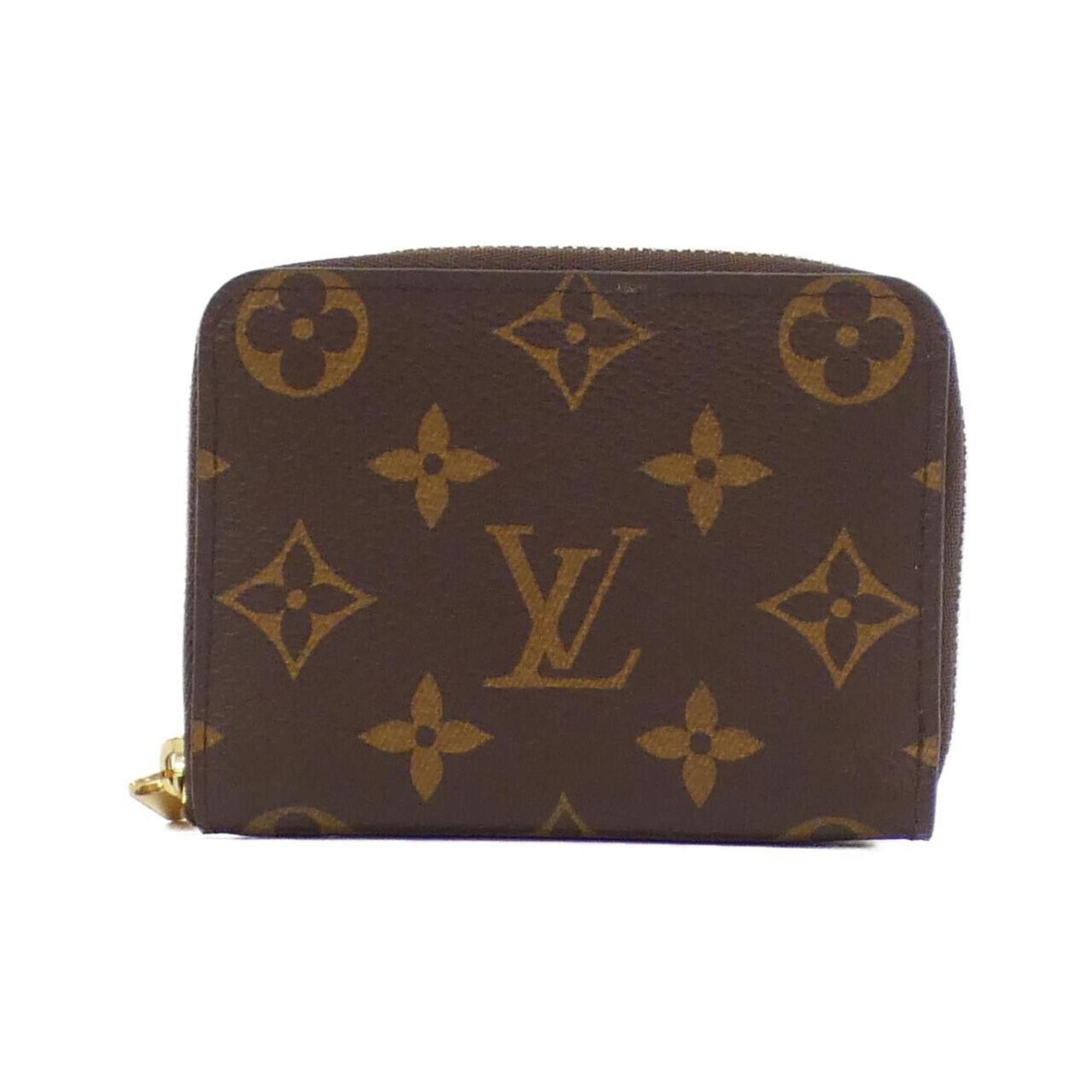 Louis Vuitton Monogram Zippy Coin Purse M60067 Wallet Case, Women's