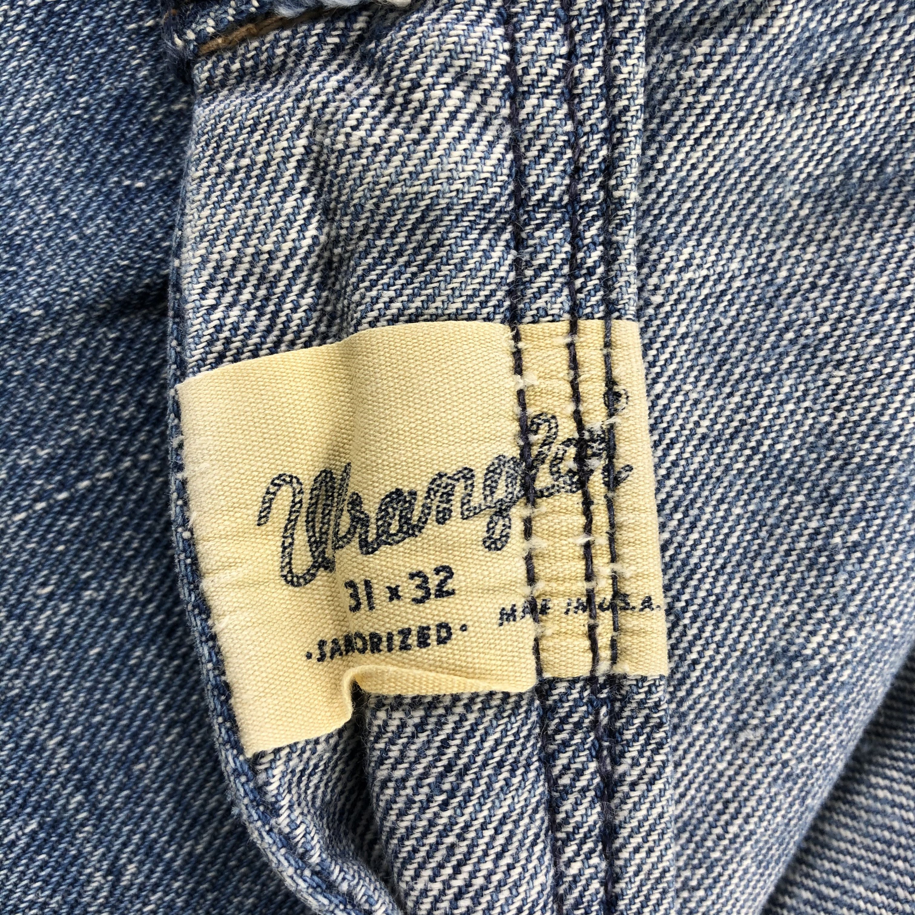 Vintage × Wrangler Vintage Blue Wash Wrangler Jeans-JM2763 Size US 30 / EU 46 - 11 Thumbnail