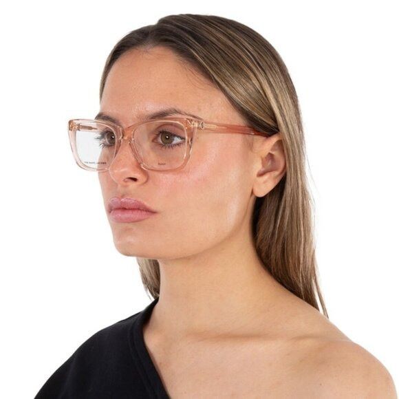 Marc Jacobs Marc Jacobs MARC 598 0R83 00 Eyeglasses Transparent Orange Size ONE SIZE - 3 Thumbnail