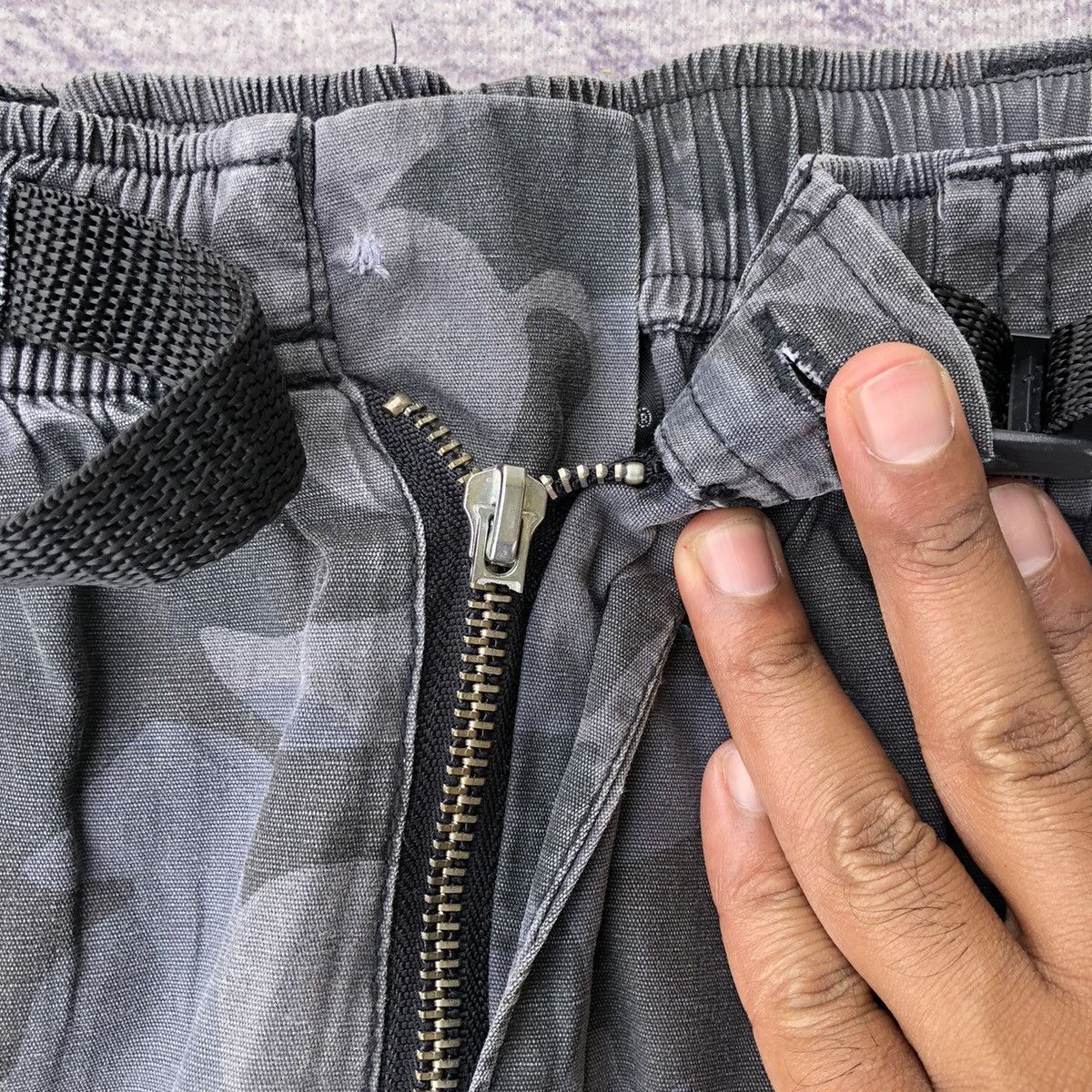 Vision Streetwear Cargo Military Grind navy Stretchable Waist Tactical Pants Size US 26 / EU 42 - 8 Thumbnail
