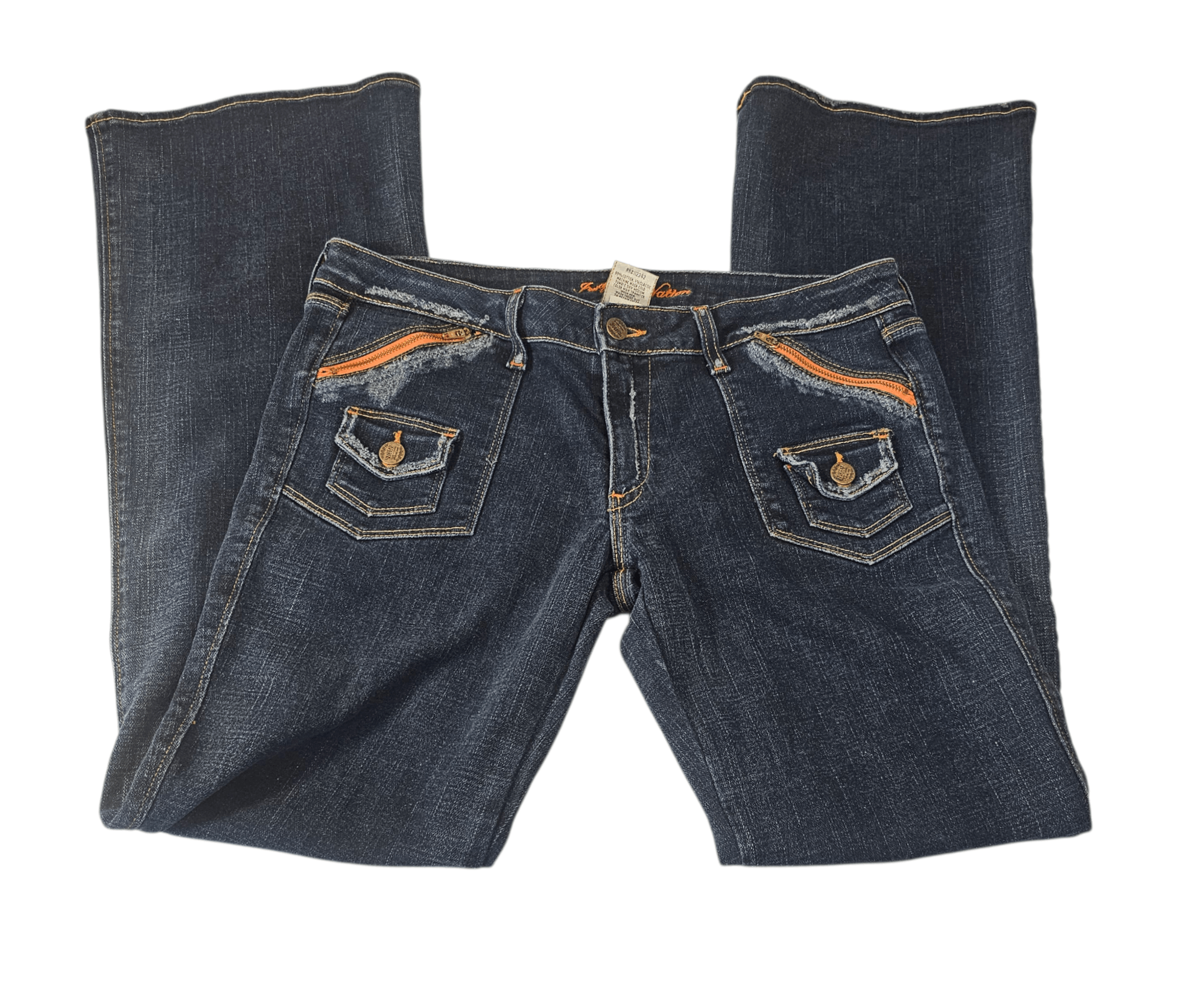 Other Vintage 90’s Imajean Nation Flare Jeans Size 32" / US 10 / IT 46 - 2 Thumbnail
