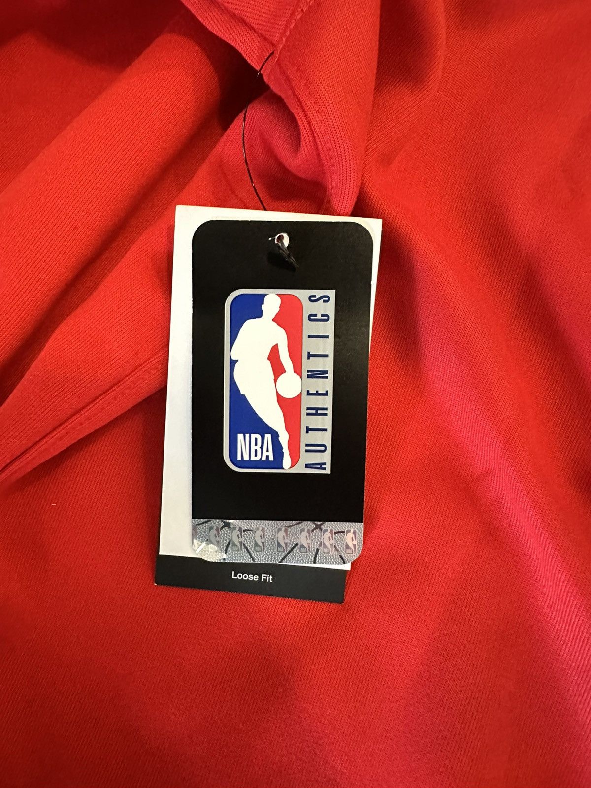 Nike Nike Atlanta Hawks Red Hooded Sweatshirt Size US L / EU 52-54 / 3 - 3 Thumbnail