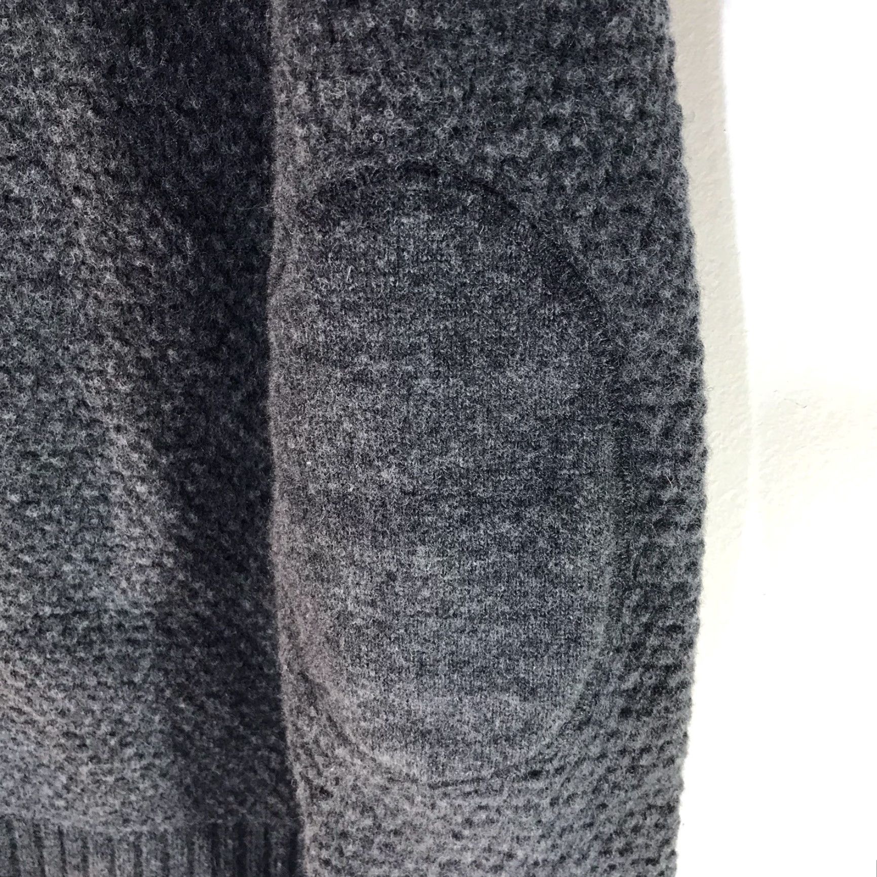 Toad&Co Toad & Co Women's 1/4 Zip Sweater Gray 100% Lambswool Knit Pullover Plus Size Fall Winter Size XXL / US 16-18 / IT 52-54 - 6 Thumbnail