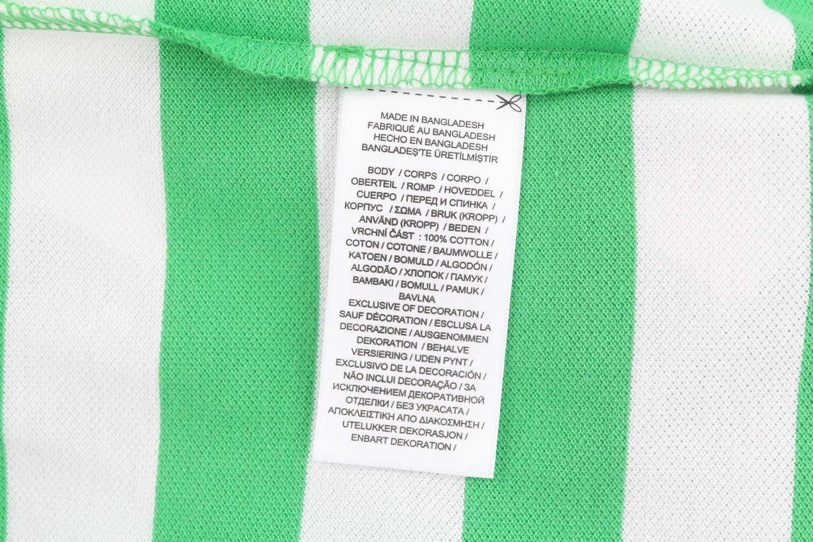 Polo Ralph Lauren CUSTOM SLIM FIT S Green Striped Polo Neck T-Shirt 84563 Size US S / EU 44-46 / 1 - 8 Thumbnail