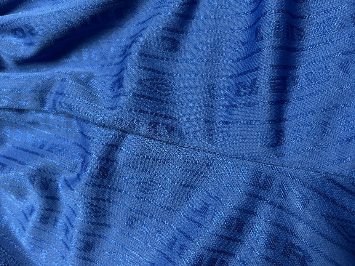 Umbro Vintage Umbro Mens Shorts Monogram Blue Dri Fit Y2K Size US 32 / EU 48 - 6 Thumbnail