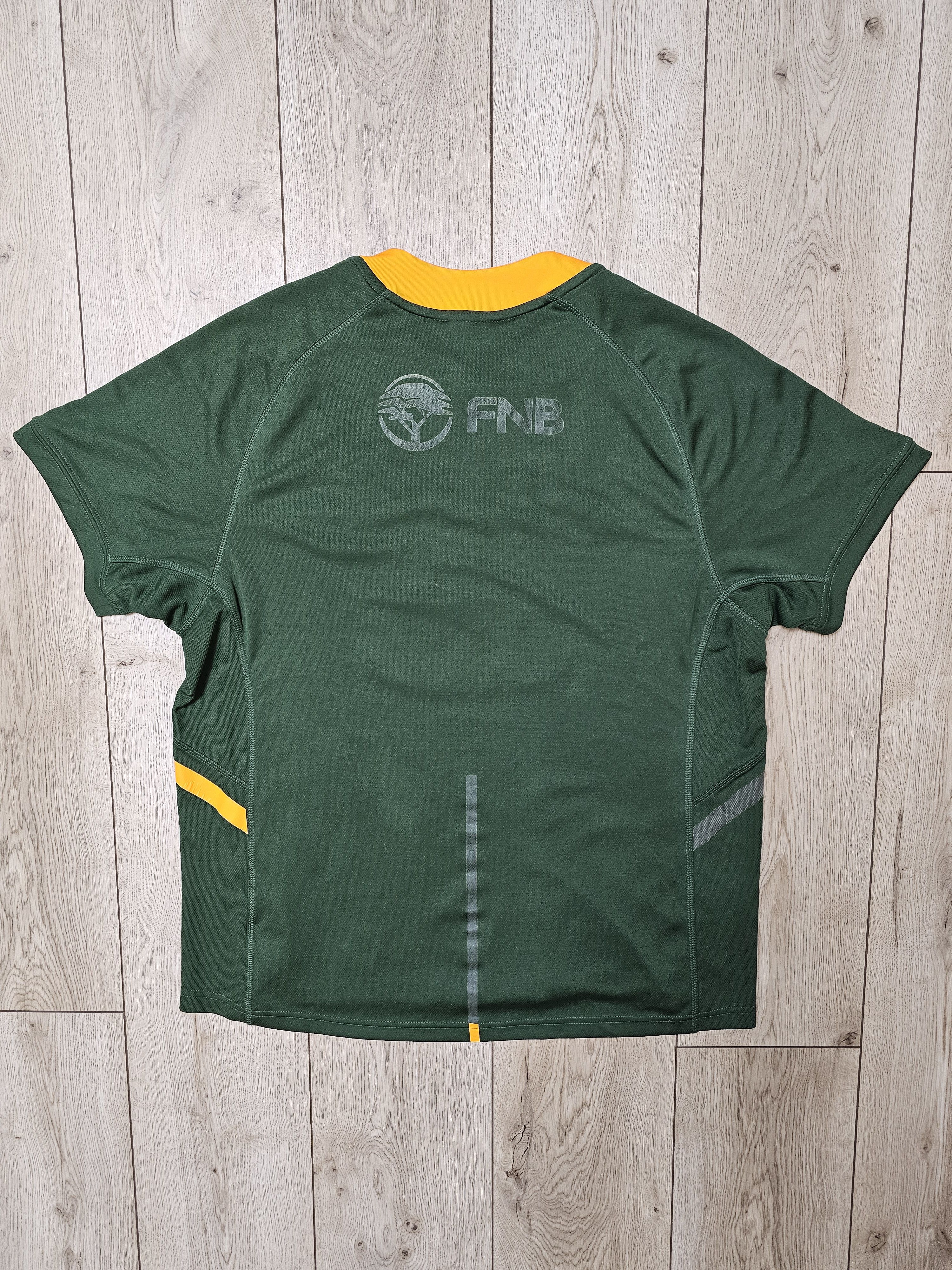 Asics SOUTH AFRICA RUGBY JERSEY WORLD CUP UNION RUGBY Size US XXL / EU 58 / 5 - 2 Thumbnail