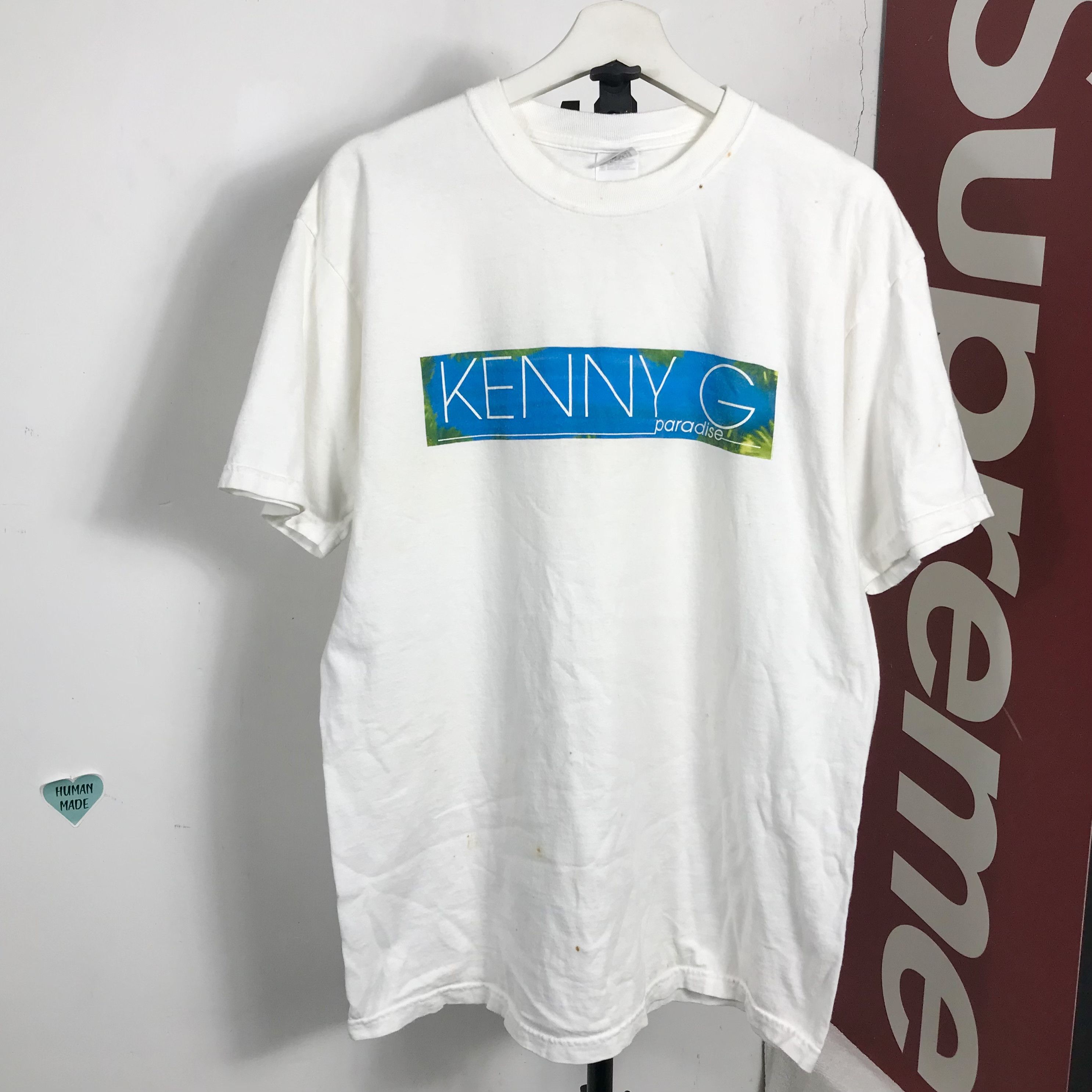 Jazz Cartier Vintage 90S Kenny G : PARADISE BAND JAZZ MUSIC SHIRT Size US L / EU 52-54 / 3 - 1 Thumbnail