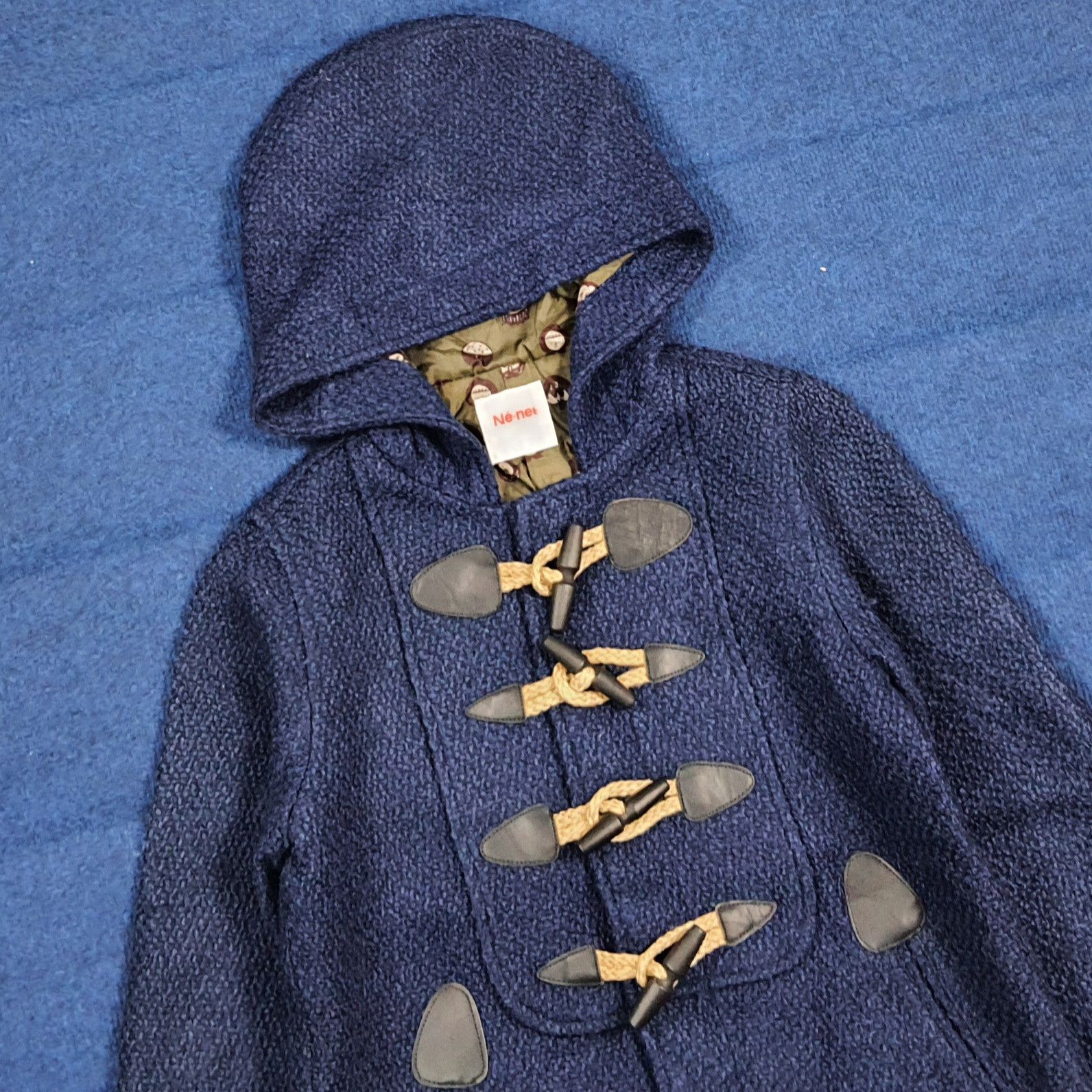 Ne-Net Vintage Né-net by Issey Miyake Duffle Hoodie Jacket C303N5 Size XS / US 0-2 / IT 36-38 - 2 Thumbnail