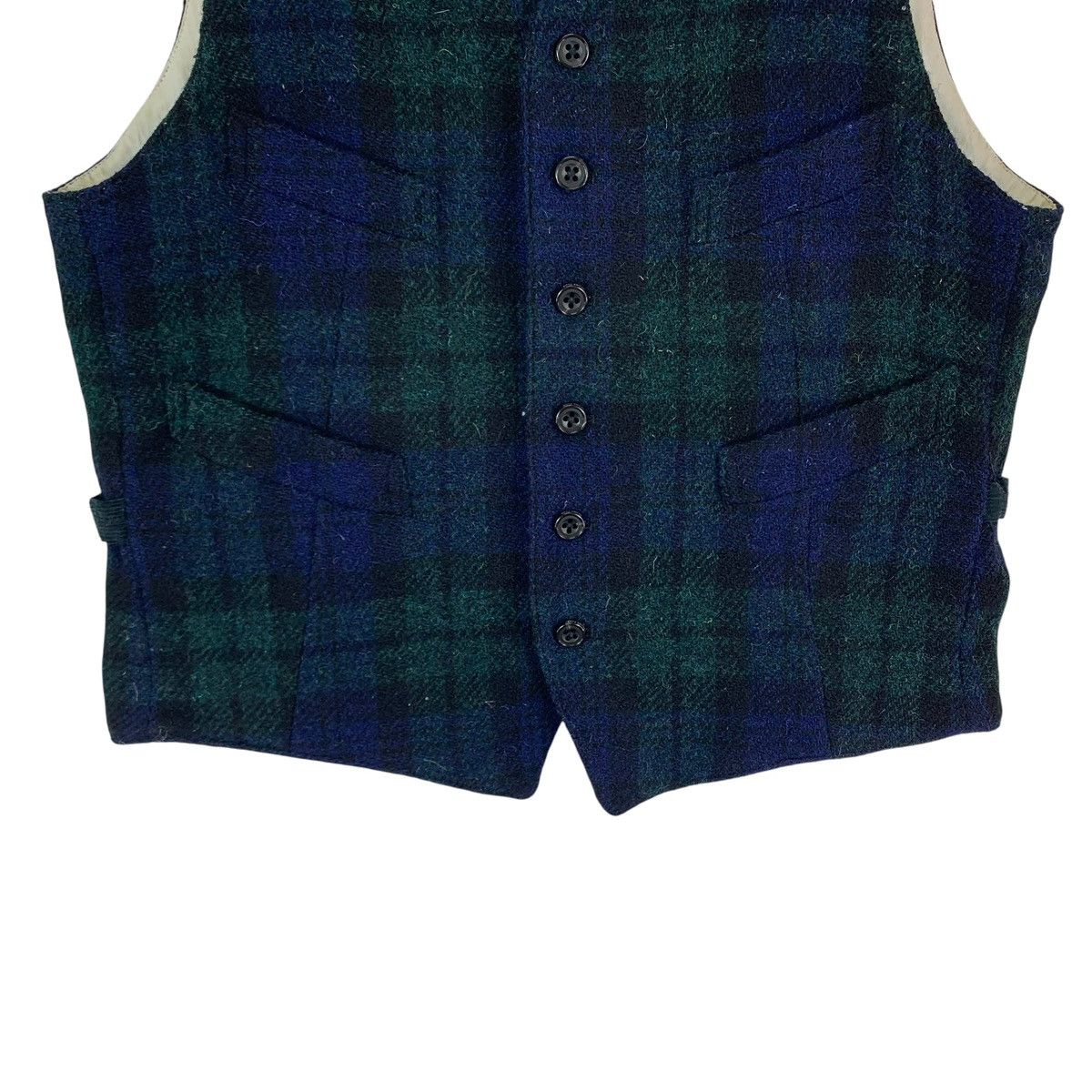 Beams Plus × Harris Tweed VINTAGE BEAMS HARRIS TWEED WOOL VEST Size US L / EU 52-54 / 3 - 5 Thumbnail