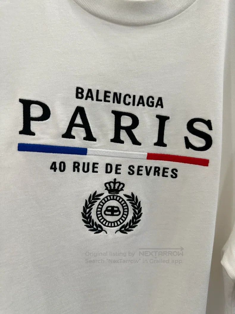 Balenciaga Balenciaga Colorful Letter Logo White Short Sleeve Size US S / EU 44-46 / 1 - 4 Thumbnail