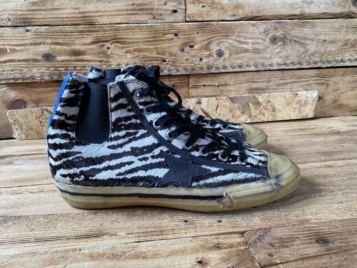 Golden Goose Golden goose V-star hi-top sneakers animal print sz 41 Size US 8 / EU 41 - 8 Thumbnail