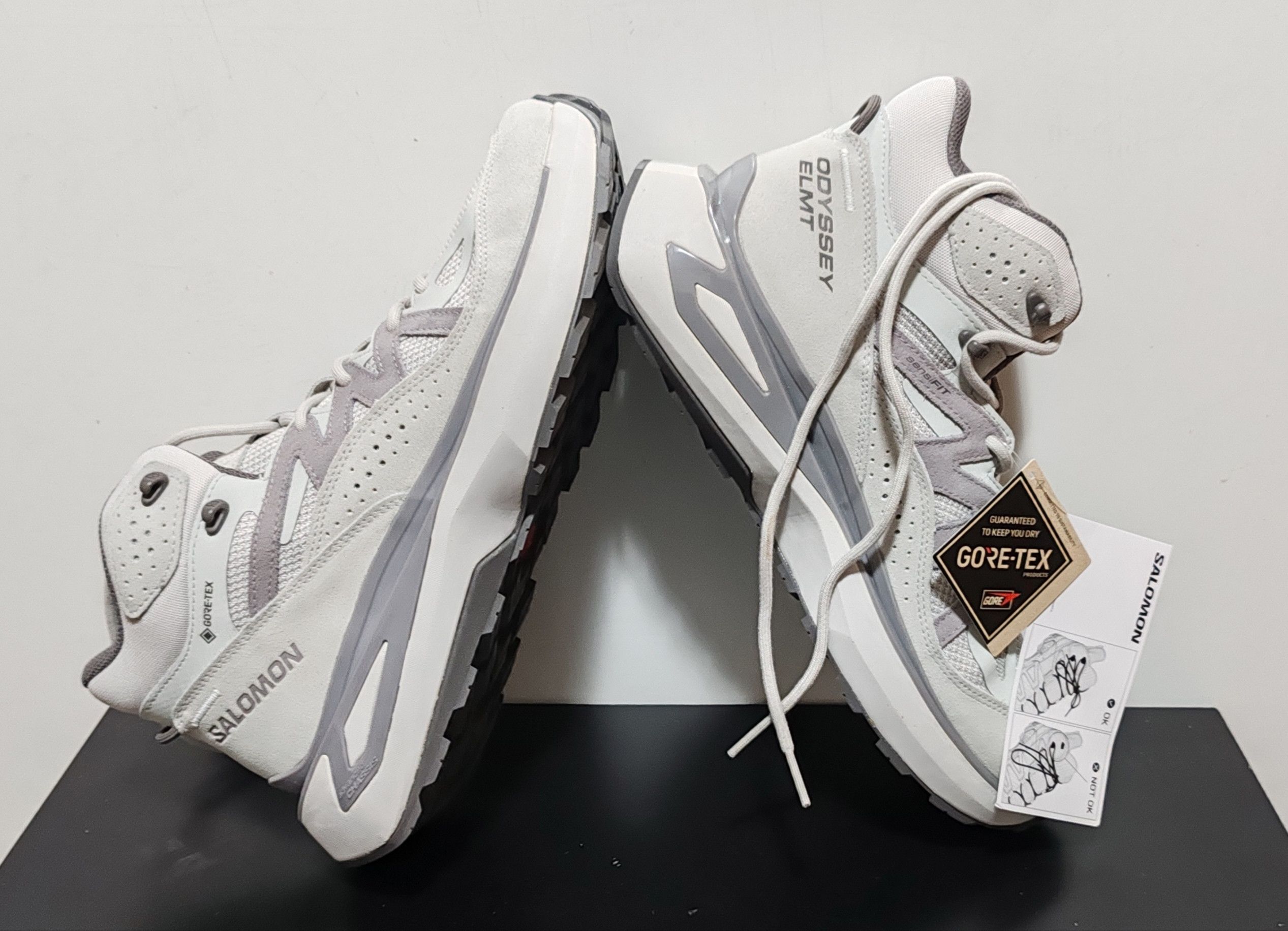 Salomon Salomon Odyssey ELMT MiD GTX /Metal /Lunar Tg:42 2/3 Size US 9.5 / EU 42-43 - 8 Thumbnail