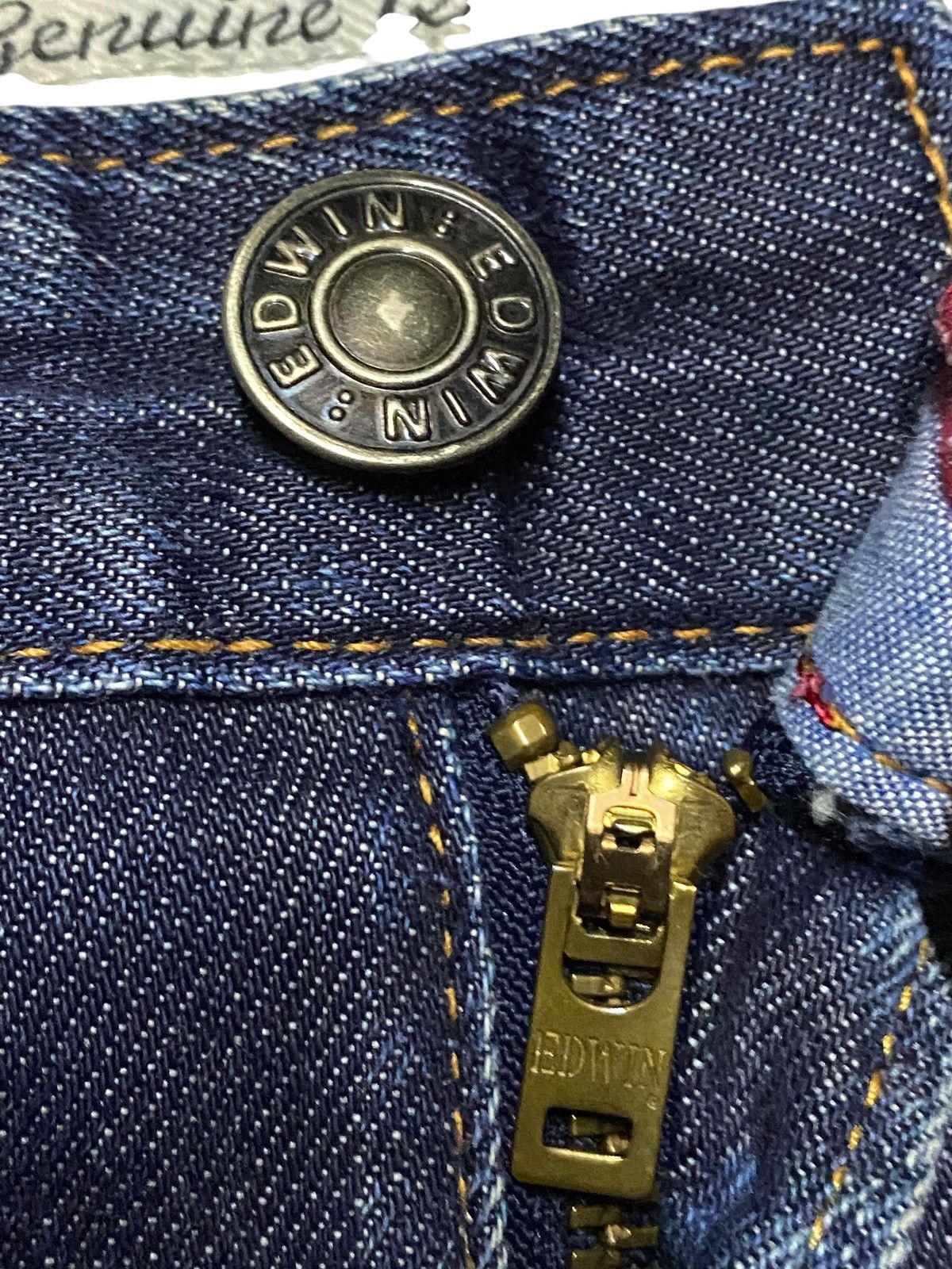 Edwin Vintage Japanese Brand Edwin Union Made Twist Leg Jeans Size US 30 / EU 46 - 8 Thumbnail