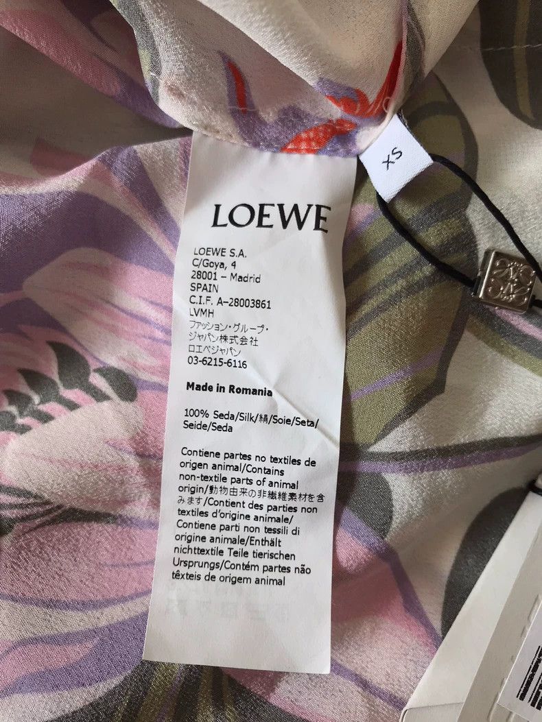 Loewe LOEWE Silk shirt Size XS / US 0-2 / IT 36-38 - 7 Thumbnail