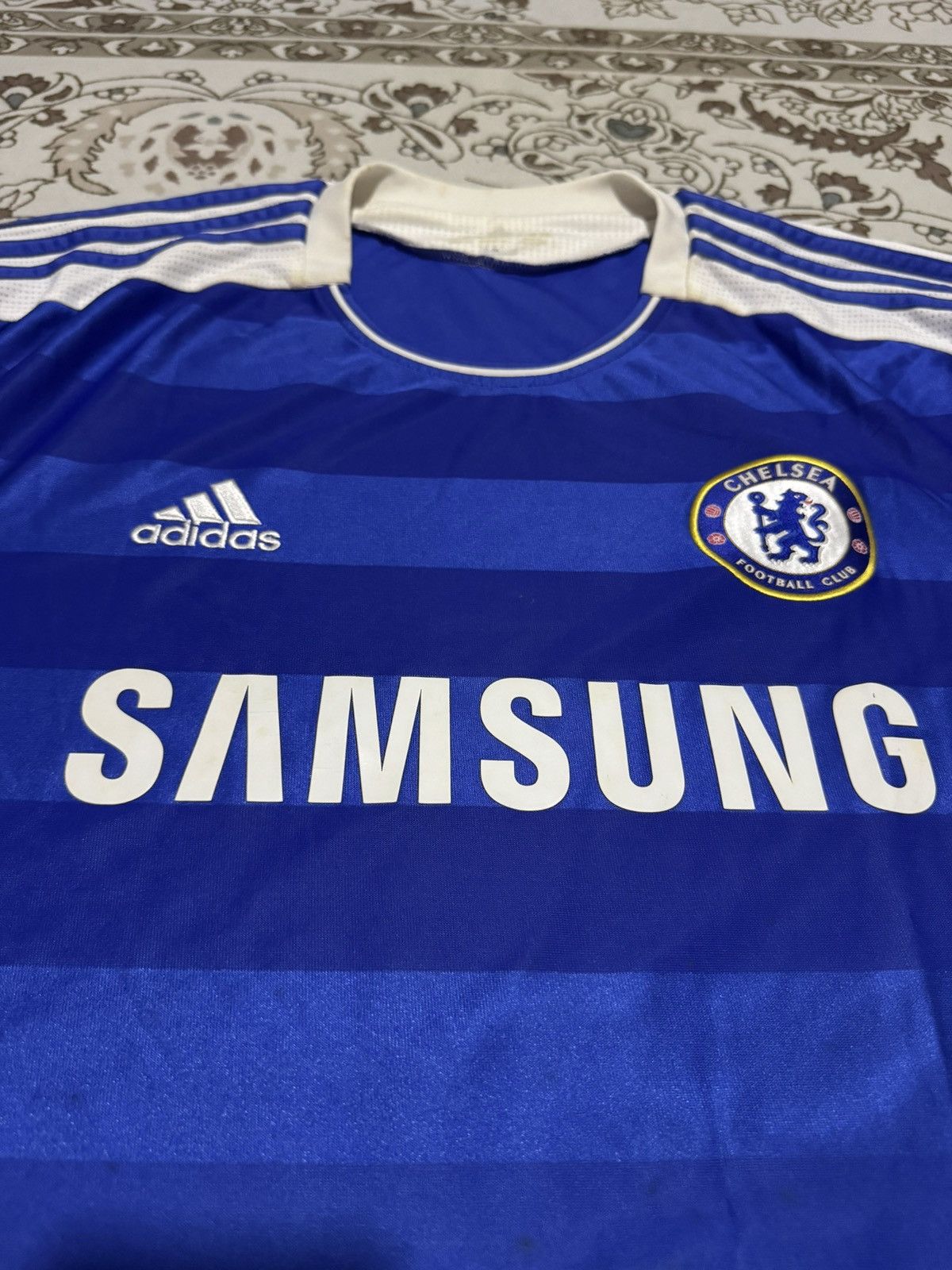 Chelsea Soccer × Vintage 2011-12 Retro Home Chelsea FC Jersey Size US L / EU 52-54 / 3 - 5 Thumbnail