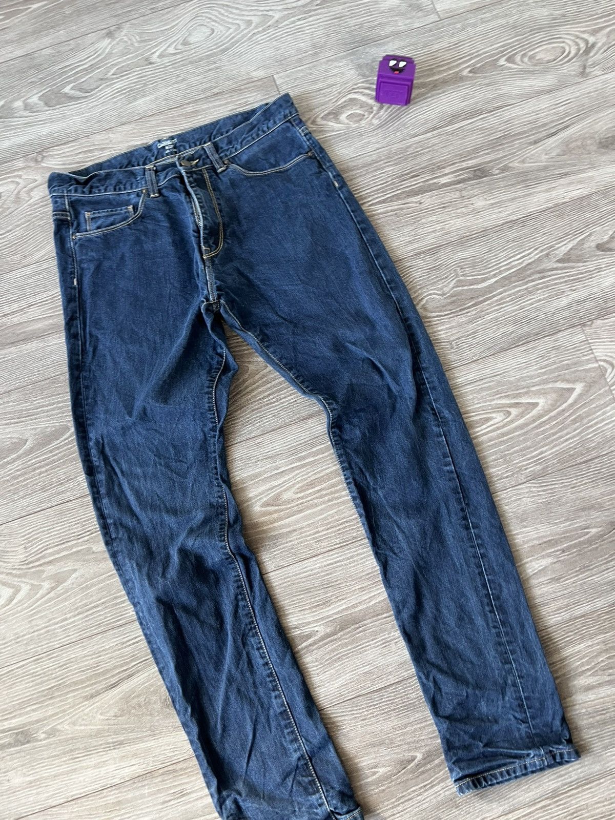 Carhartt Wip Carhartt WIP Blue Denim Selvage Vicious Pant Jeans Size US 32 / EU 48 - 8 Thumbnail