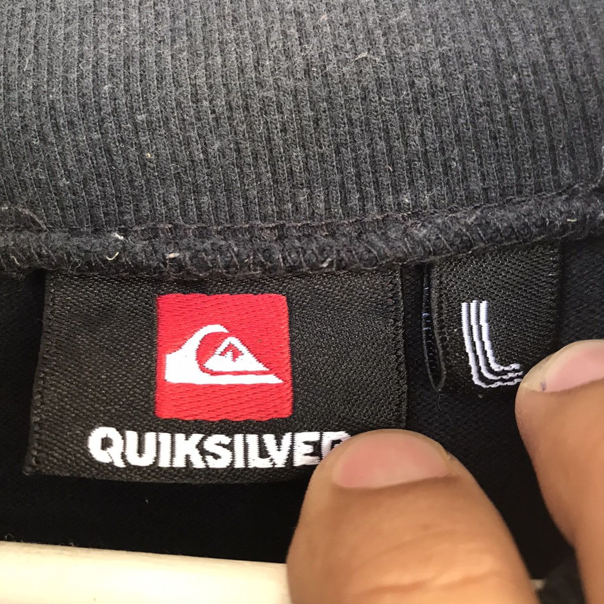 Quiksilver × Vintage Quicksilver california big spellout sweater sweatshirt Size US L / EU 52-54 / 3 - 6 Thumbnail