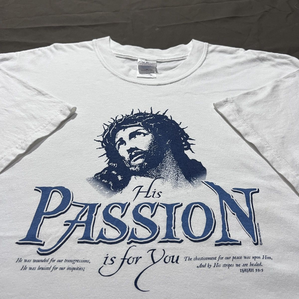 Vintage Vintage Y2K Jesus God Bible Holy Tee XL graphic streetwear Size US XL / EU 56 / 4 - 1 Thumbnail