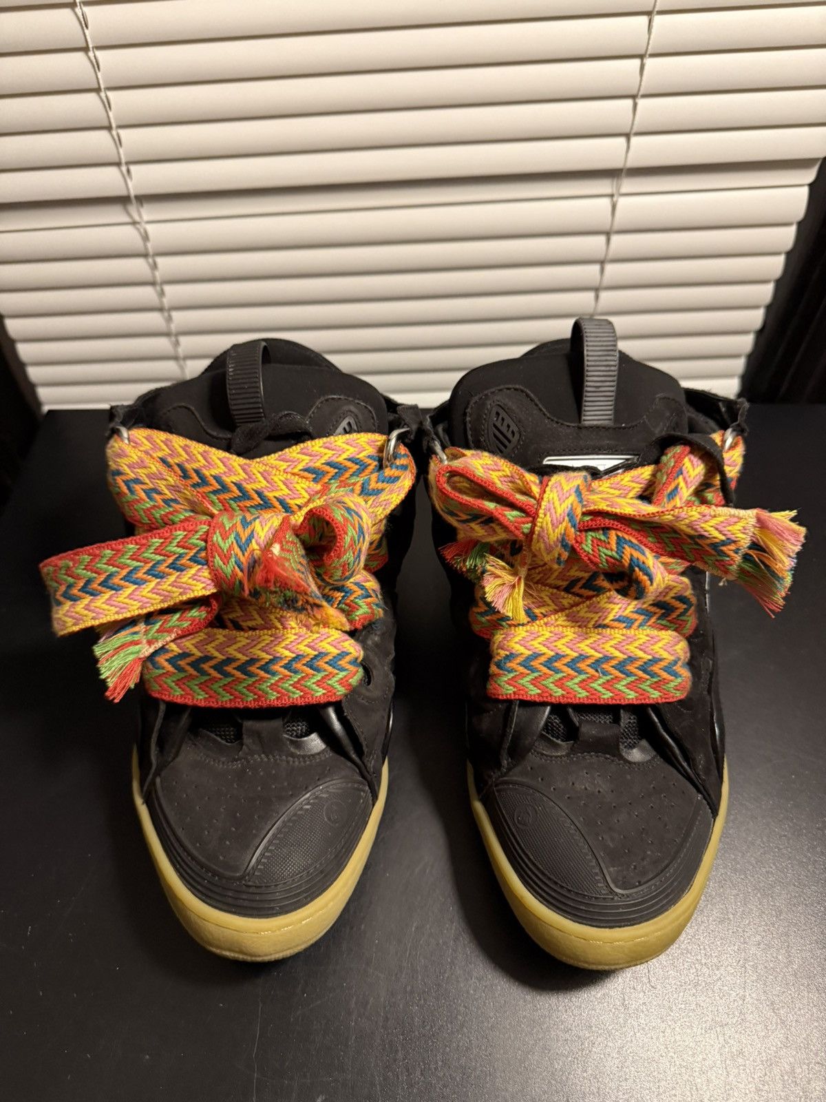 Lanvin Lanvin Curb Sneakers “Black Gum” Size 10 / 43 EU Size US 10 / EU 43 - 3 Thumbnail