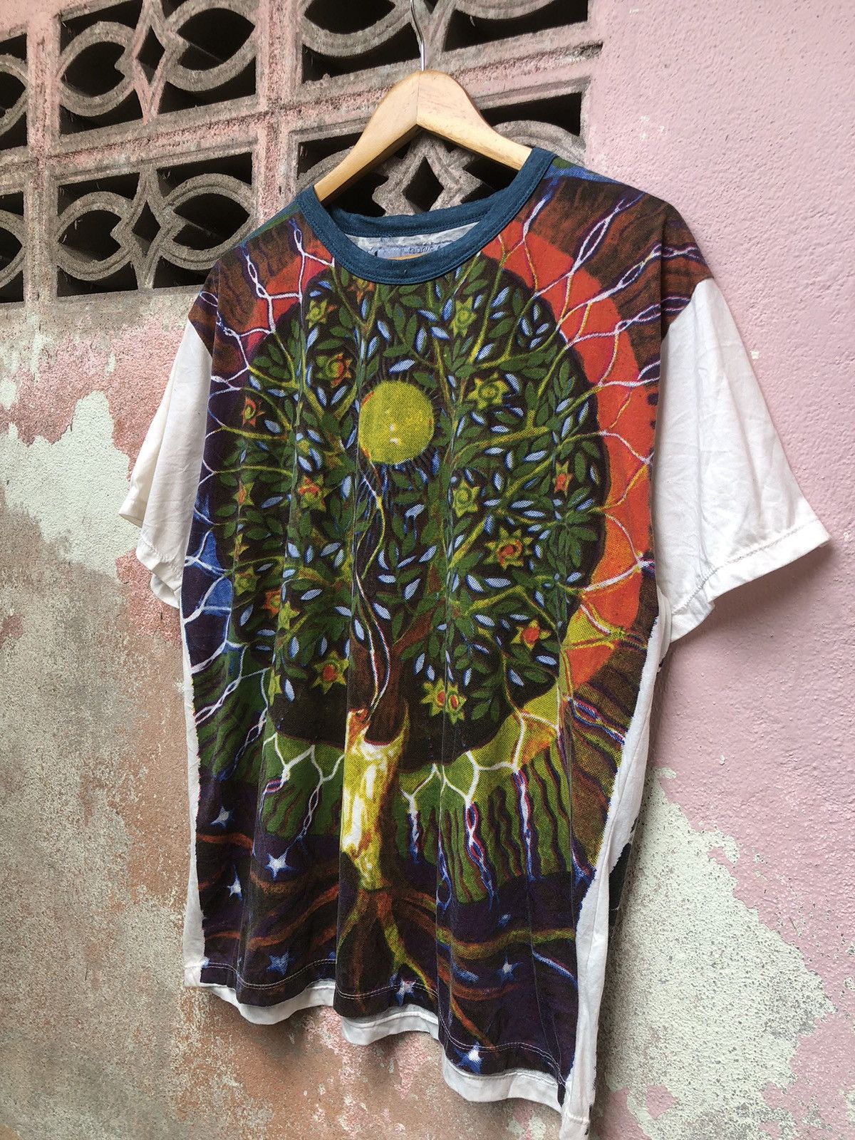 Japanese Brand OVP Weed Magical Tree Mirror Tshirt Size US XL / EU 56 / 4 - 4 Thumbnail