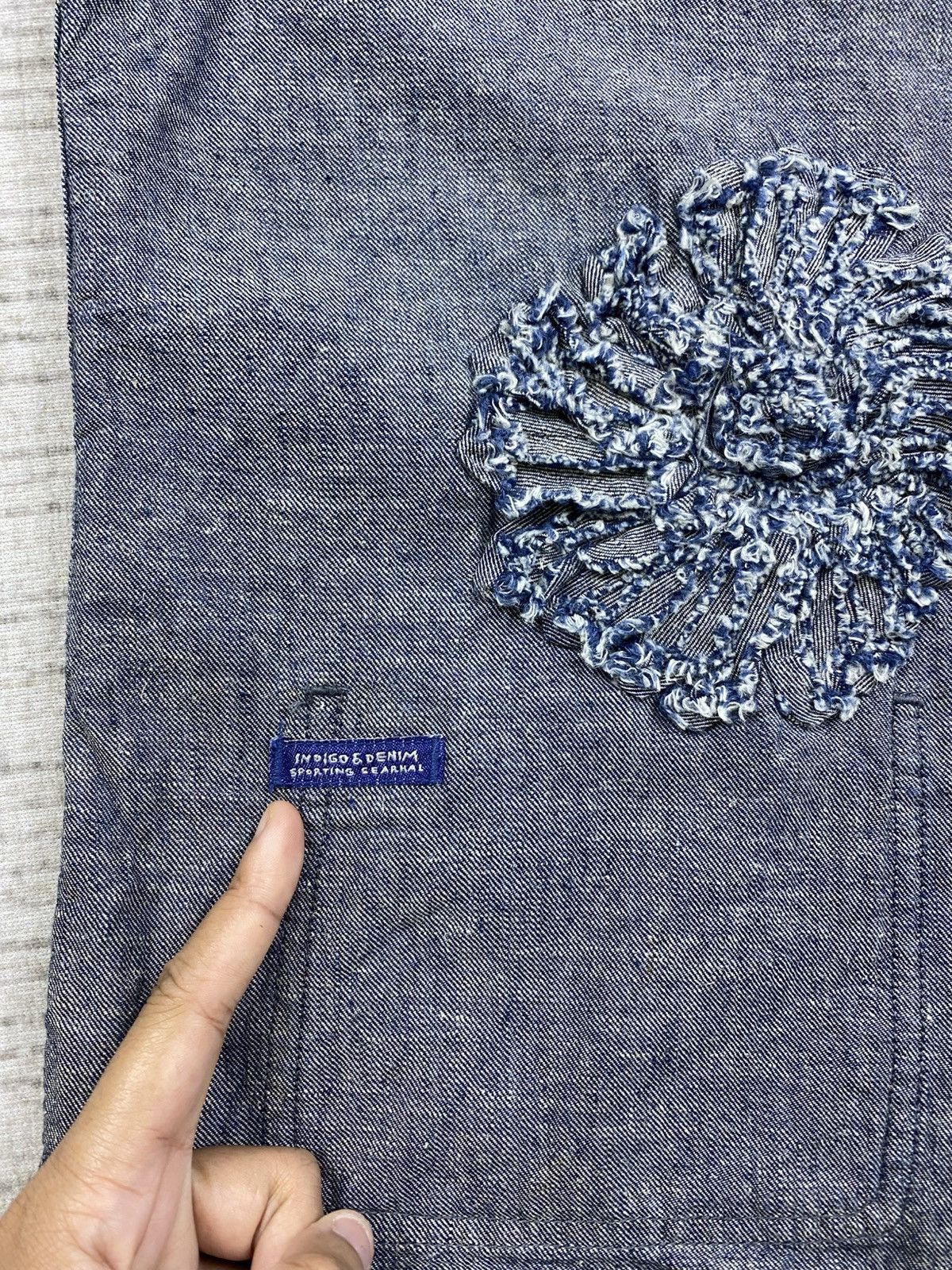 Hai Sporting Gear HAI Sporting Gear Issey Miyake Indigo & Denim Vest Size US M / EU 48-50 / 2 - 6 Thumbnail