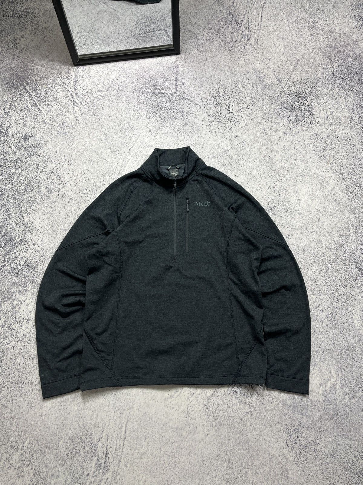 Rab Rab Nucleus Pull On Fleece 1/4 Zip Thermic Jacket QFA-83 Size US L / EU 52-54 / 3 - 1 Thumbnail