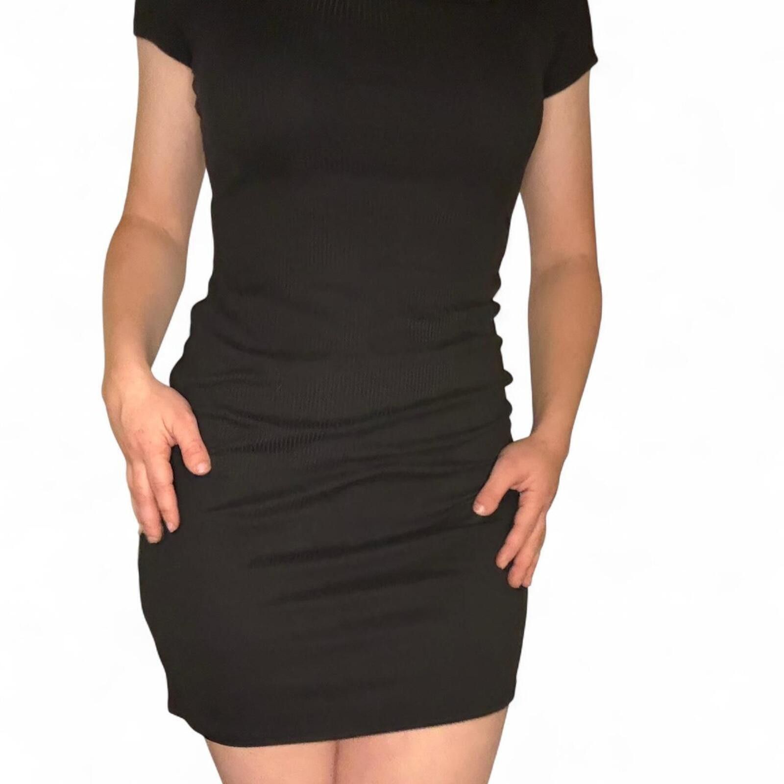 Other y2k black bodycon mini dress Size S / US 4 / IT 40 - 3 Thumbnail