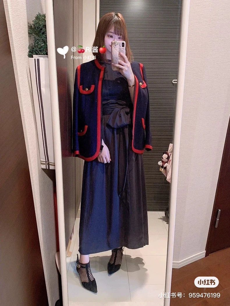 Gucci GucciDark blue color-blocked jacket Size XS / US 0-2 / IT 36-38 - 6 Thumbnail