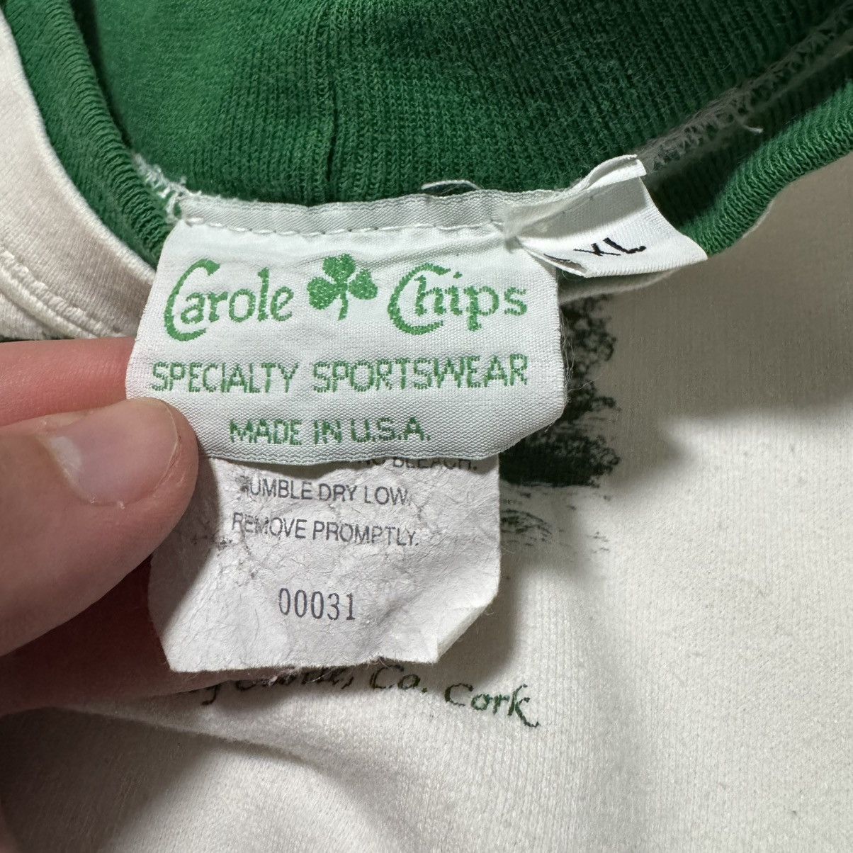 Vintage Vintage 90s Castle Ireland AOP Sweatshirt XL FLAWS Size US XL / EU 56 / 4 - 8 Thumbnail