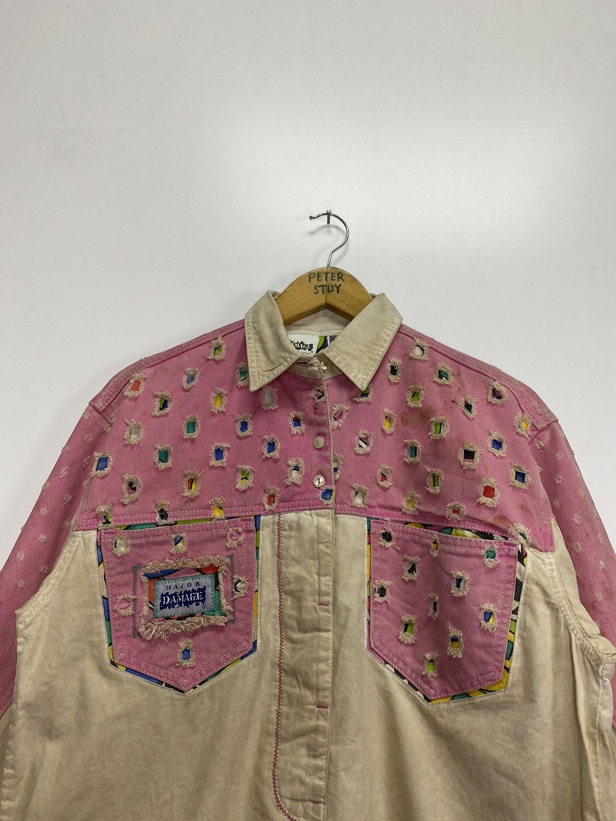 Japanese Brand × Vintage Damage Button Jacket Size US M / EU 48-50 / 2 - 6 Thumbnail
