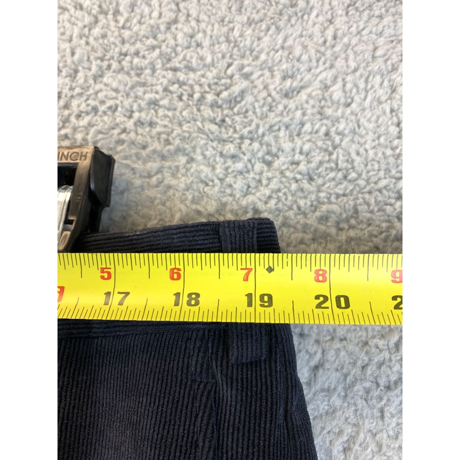 Canali Canali Men's Corduroy Dress Pants Size 38 Regular Fit Gray Stretch Cotton Italy Size US 38 / EU 54 - 7 Thumbnail