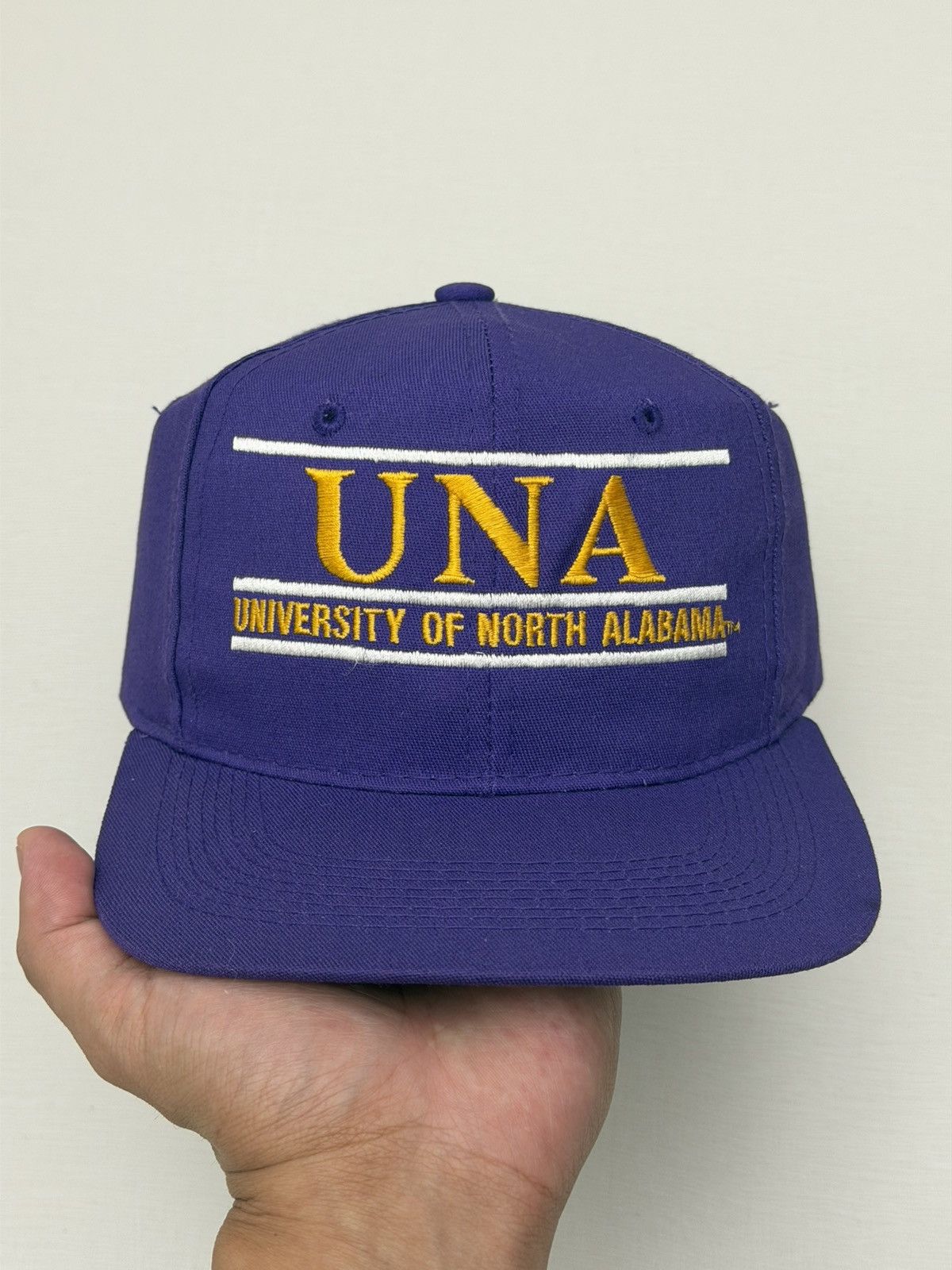 NCAA Vintage 90s University of North Alabama UNA Snapback Rare Size ONE SIZE - 2 Thumbnail