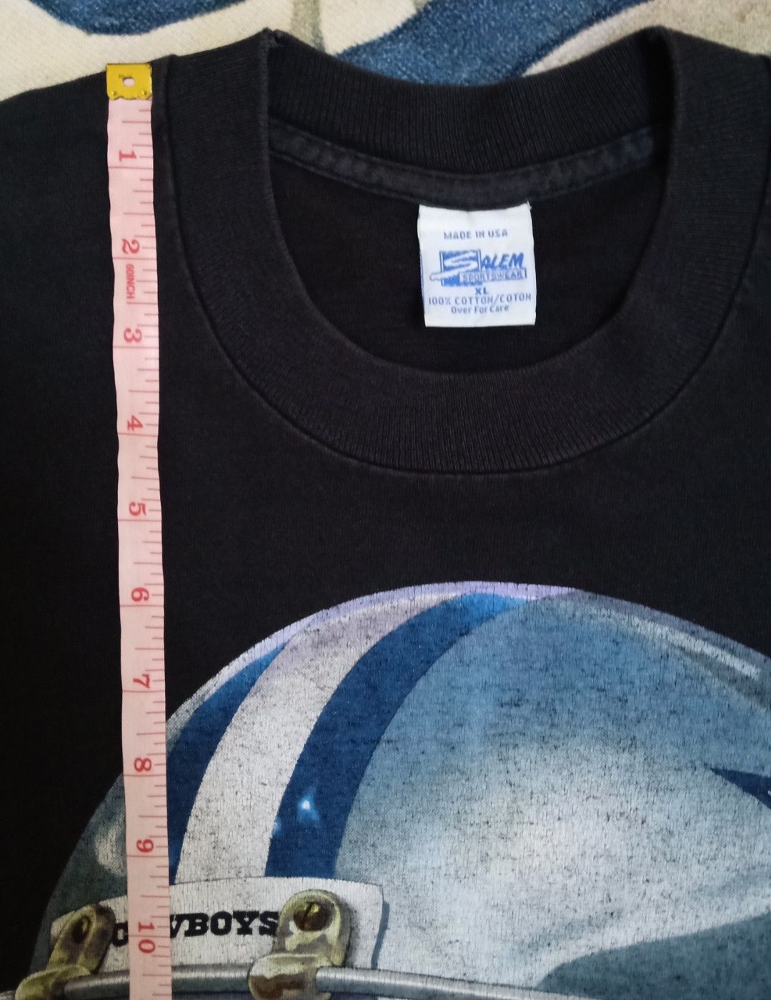 NFL × Salem Sportswear × Vintage Vintage 90s NFL Dallas Cowboys Troy Aikman T-shirt Size US XXL / EU 58 / 5 - 21 Thumbnail