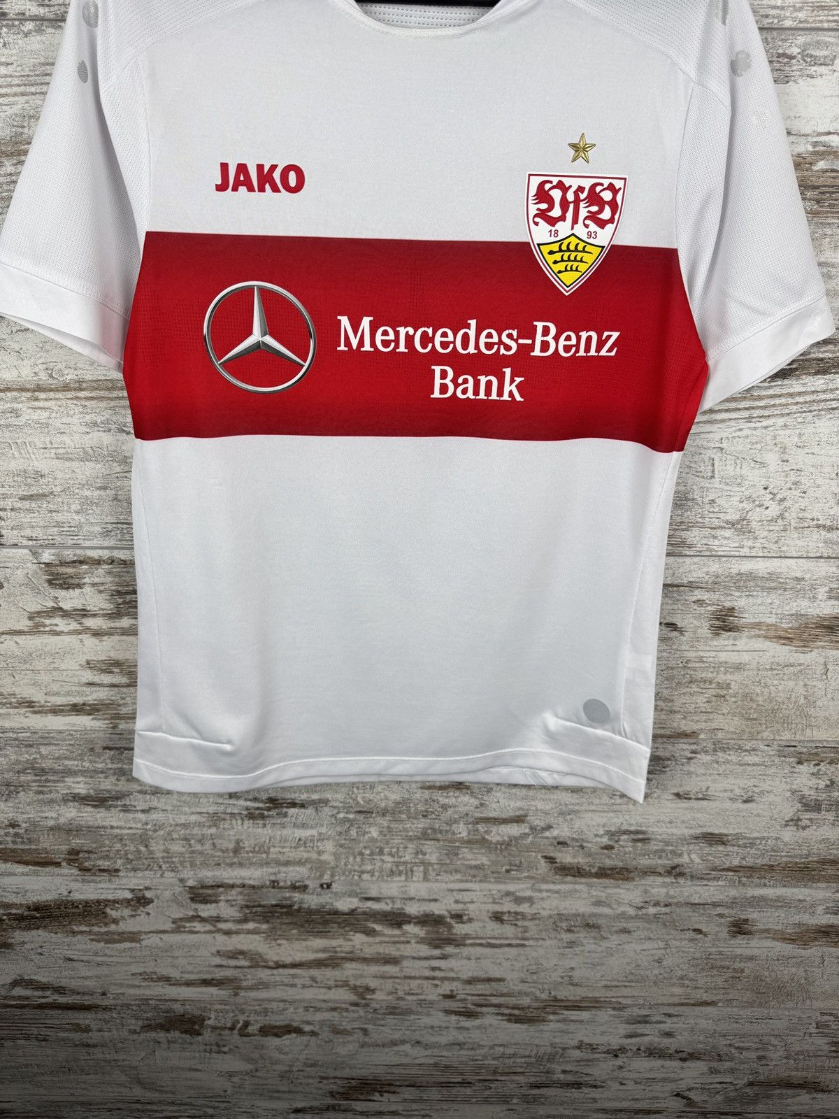 Vintage Vintage Jako VfB Stuttgart soccer jersey T-shirt home away Size US S / EU 44-46 / 1 - 3 Thumbnail