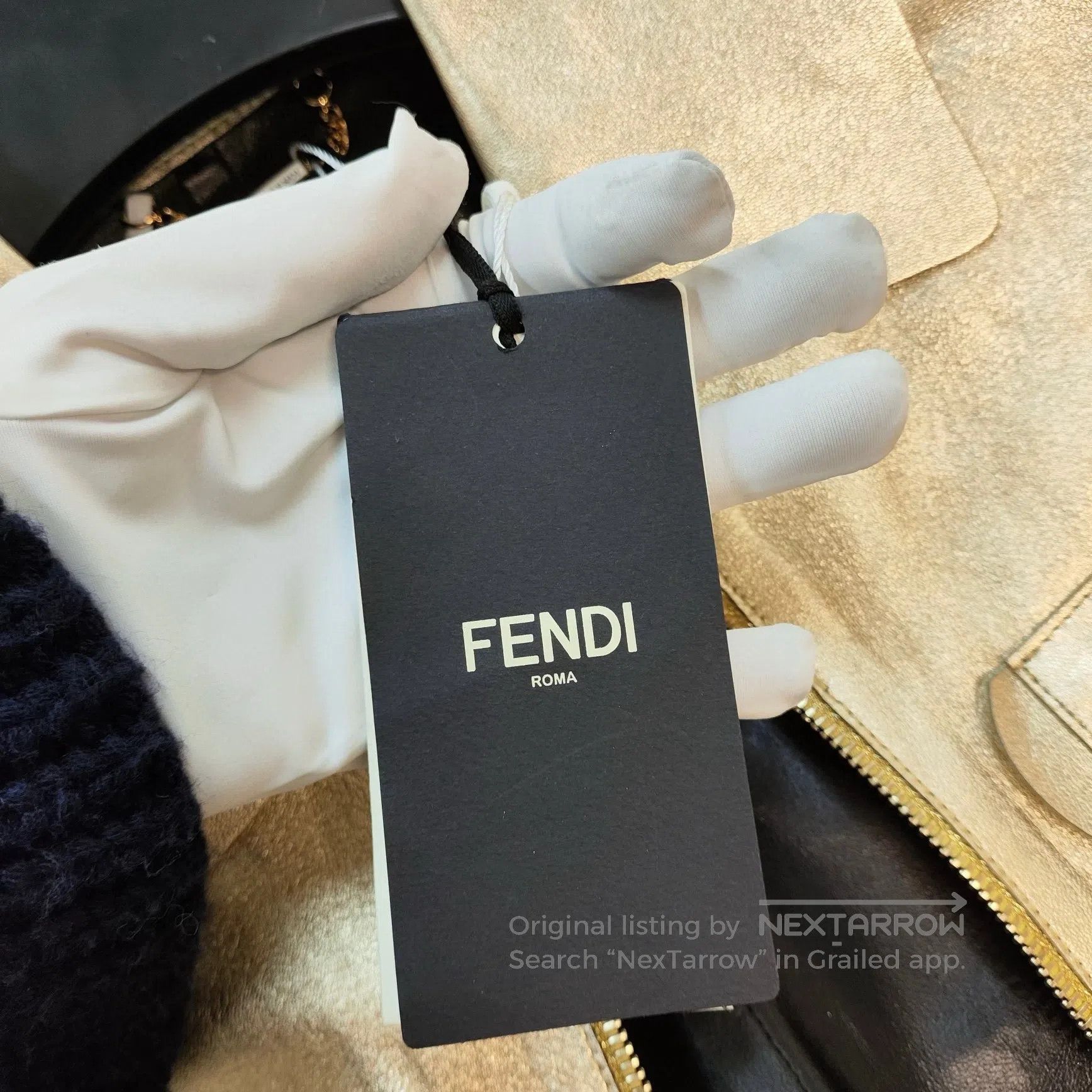 Fendi FENDI Gold Shimmer Jacket Size 38| Size XS / US 0-2 / IT 36-38 - 3 Thumbnail