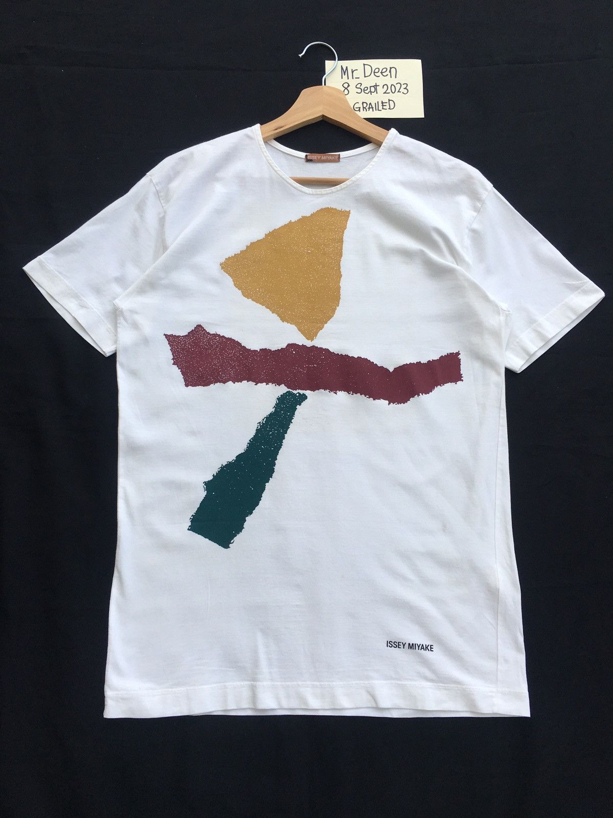 Issey Miyake Rarest Vintage 90s Issey Miyake Art Paints Tshirt Size US M / EU 48-50 / 2 - 1 Thumbnail