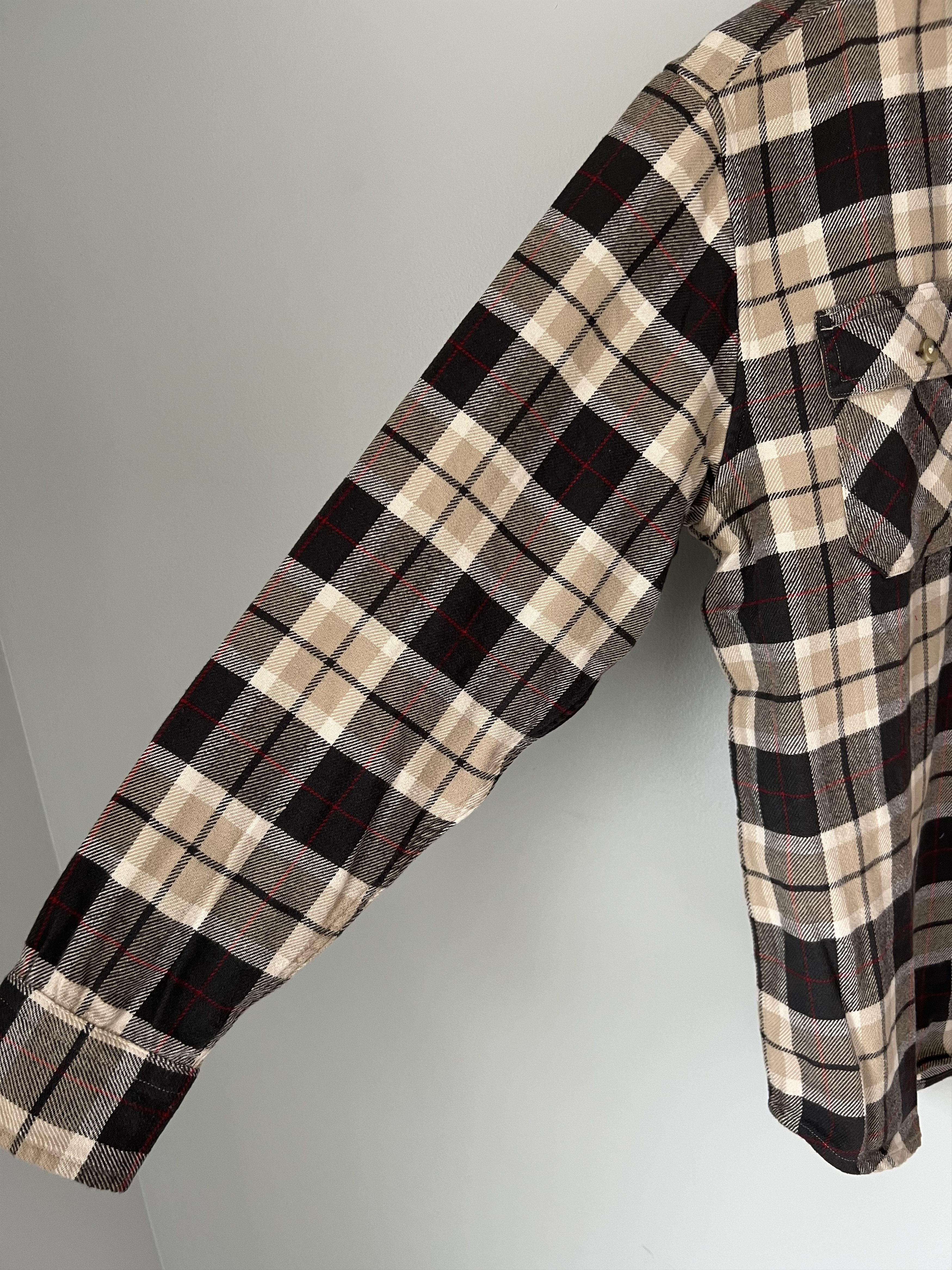 JJJJound × Levi's JJJJound Levi's Plaid Shirt in Beige Size US S / EU 44-46 / 1 - 4 Thumbnail