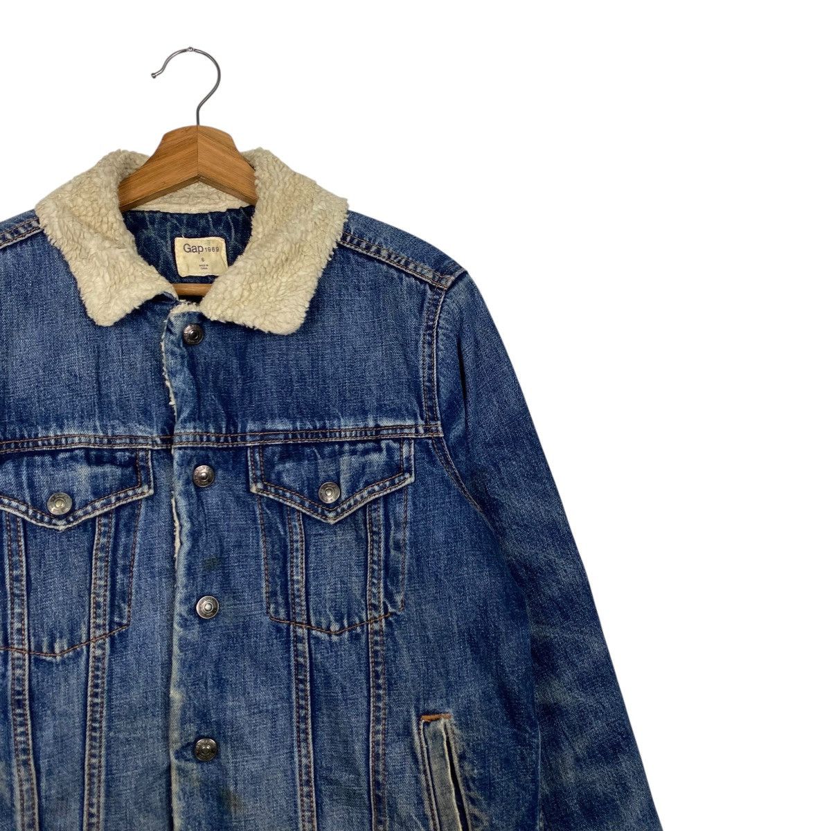 Other Gap denim sherpa jacket Size US S / EU 44-46 / 1 - 5 Thumbnail