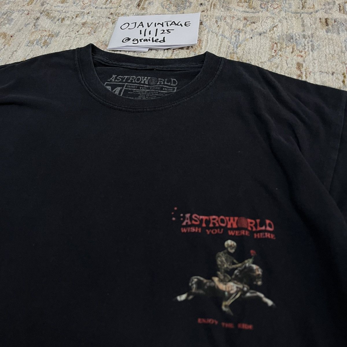Travis Scott Astroworld Tour Wish You Were Here Size US M / EU 48-50 / 2 - 6 Thumbnail