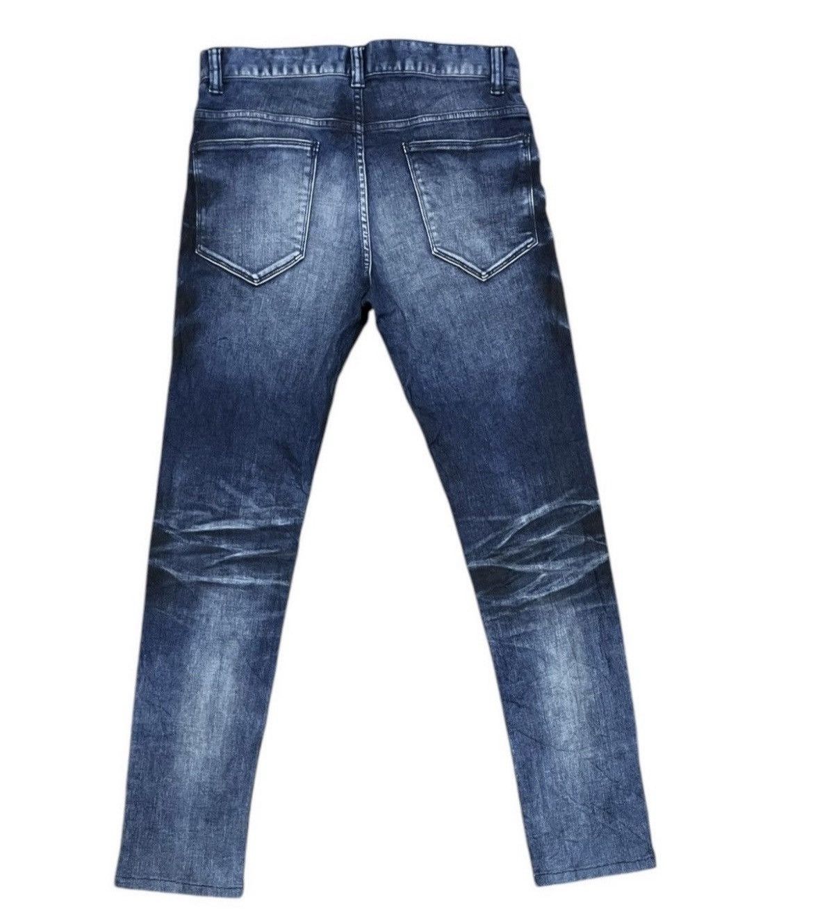 If Six Was Nine Semantic Japanese Brand Stonewash Jeans Size US 30 / EU 46 - 9 Thumbnail