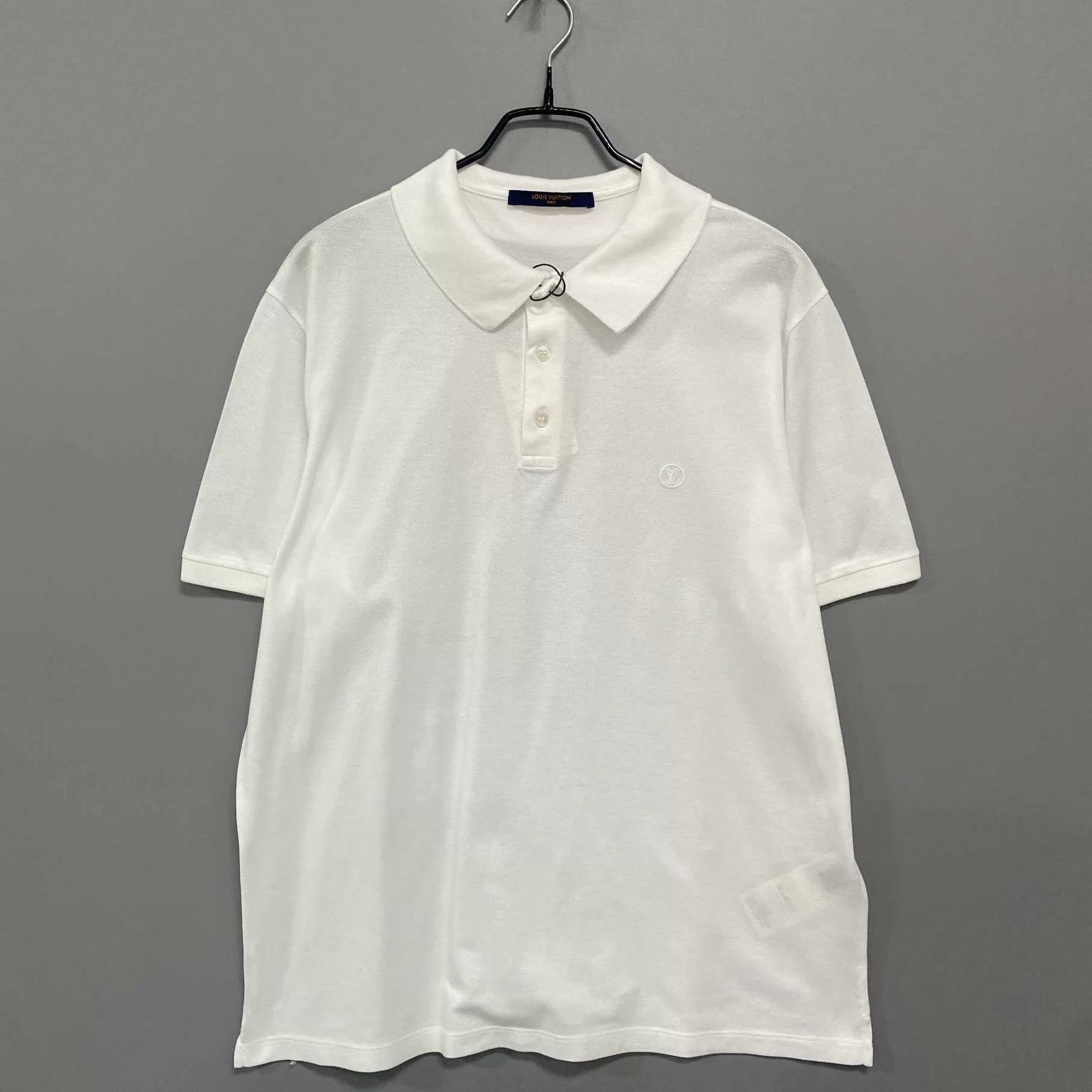 Louis Vuitton LV White Loose Polo (Chest Embroidered) 98 New L Size US L / EU 52-54 / 3 - 1 Thumbnail