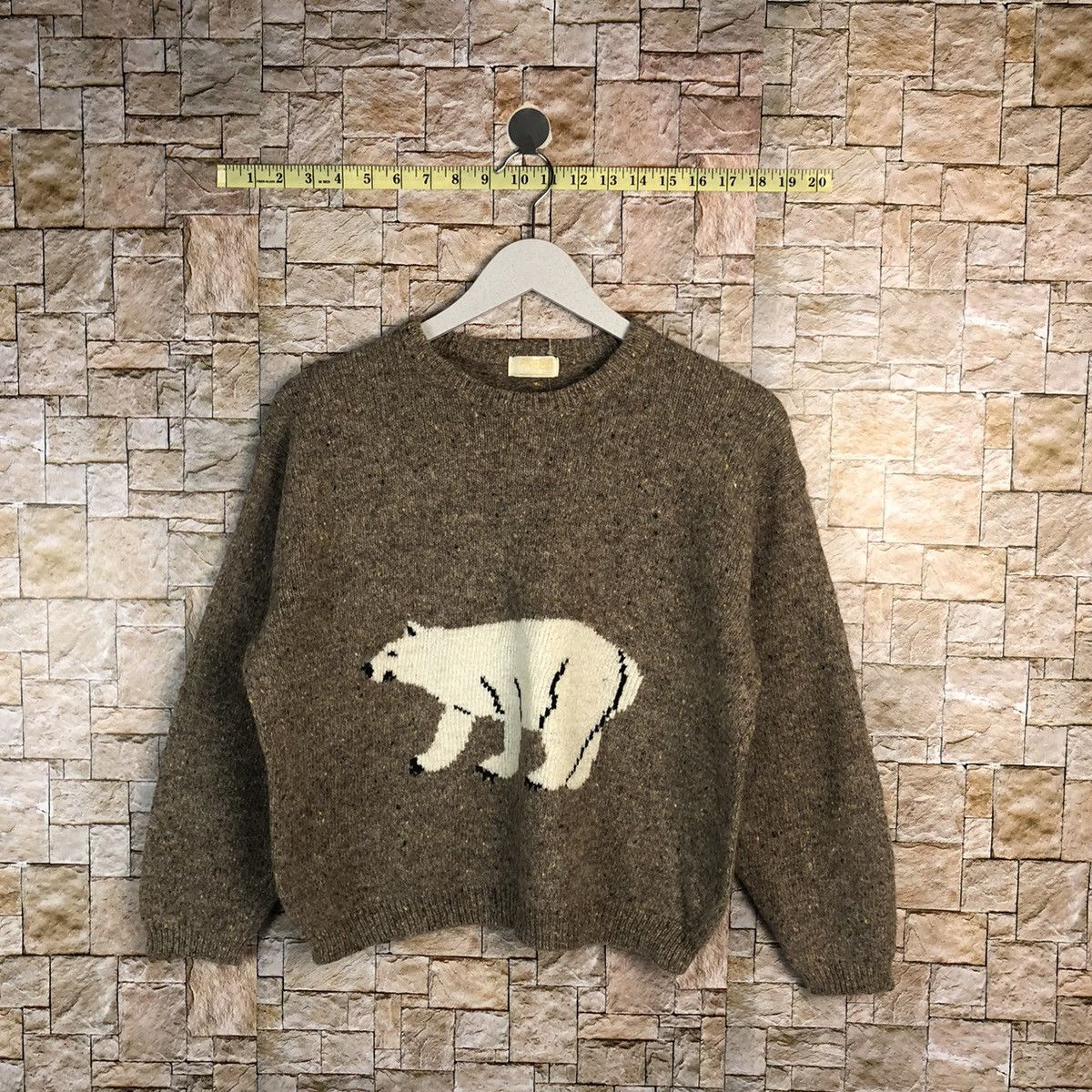 Avenue Avenue Foch Brown bear Knitwear mohair #A915 Size S / US 4 / IT 40 - 1 Thumbnail