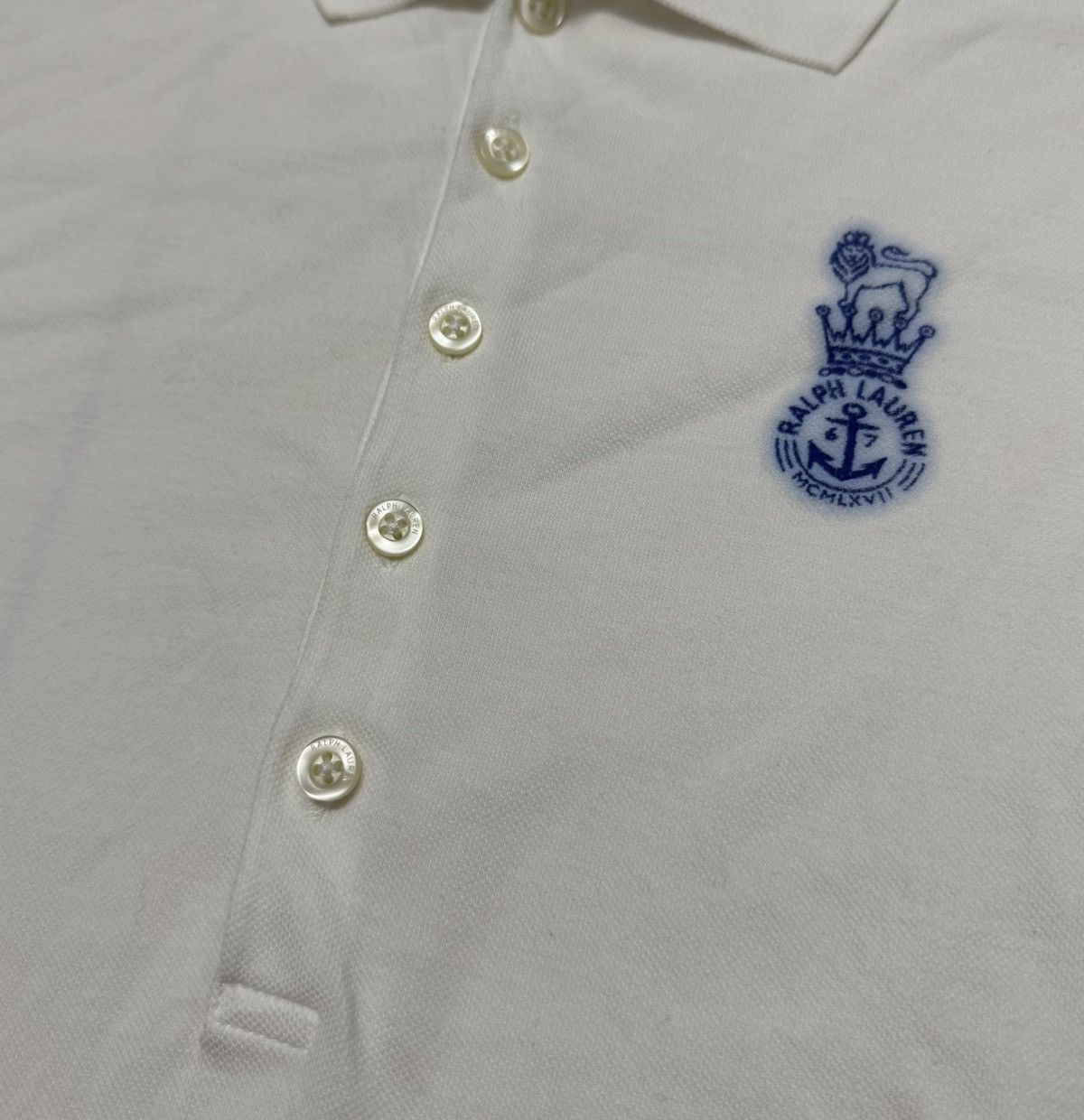 Polo Ralph Lauren × Ralph Lauren RALPH LAUREN Made in Peru Rare Design Polo Shirt Size S / US 4 / IT 40 - 4 Thumbnail