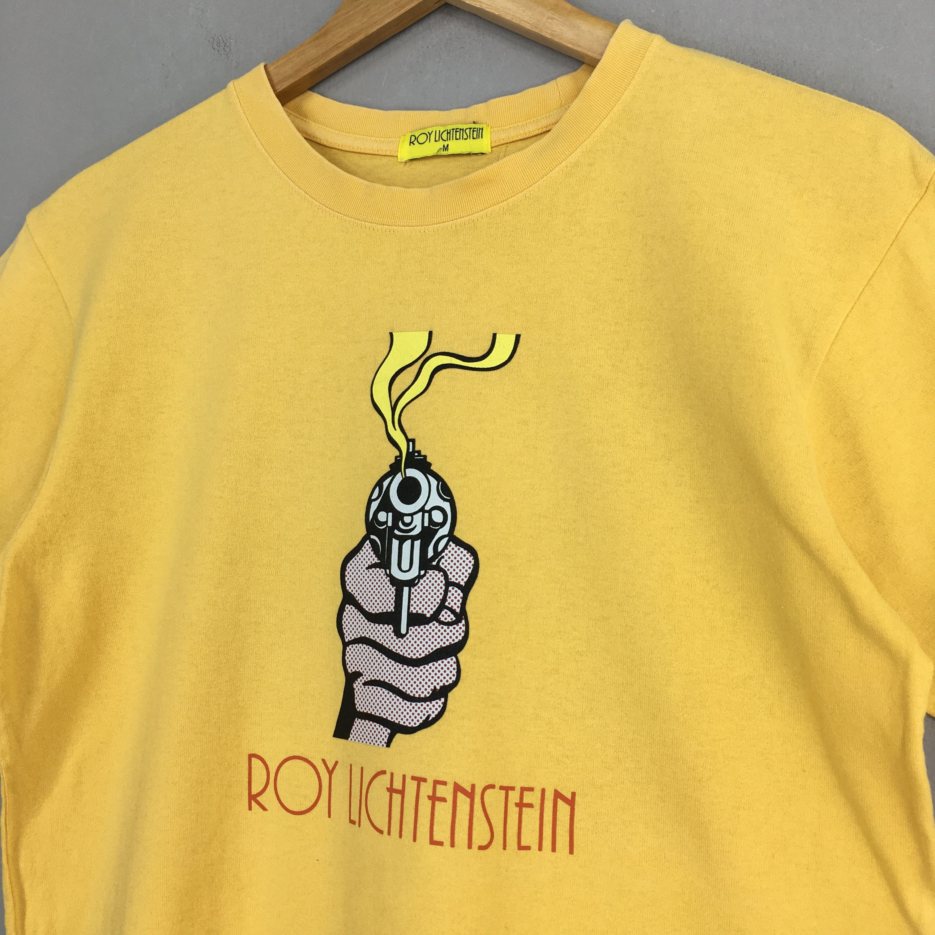 Other Vintage Roy Lichtenstein Gun In America Art T shirt Medium Size US M / EU 48-50 / 2 - 3 Thumbnail